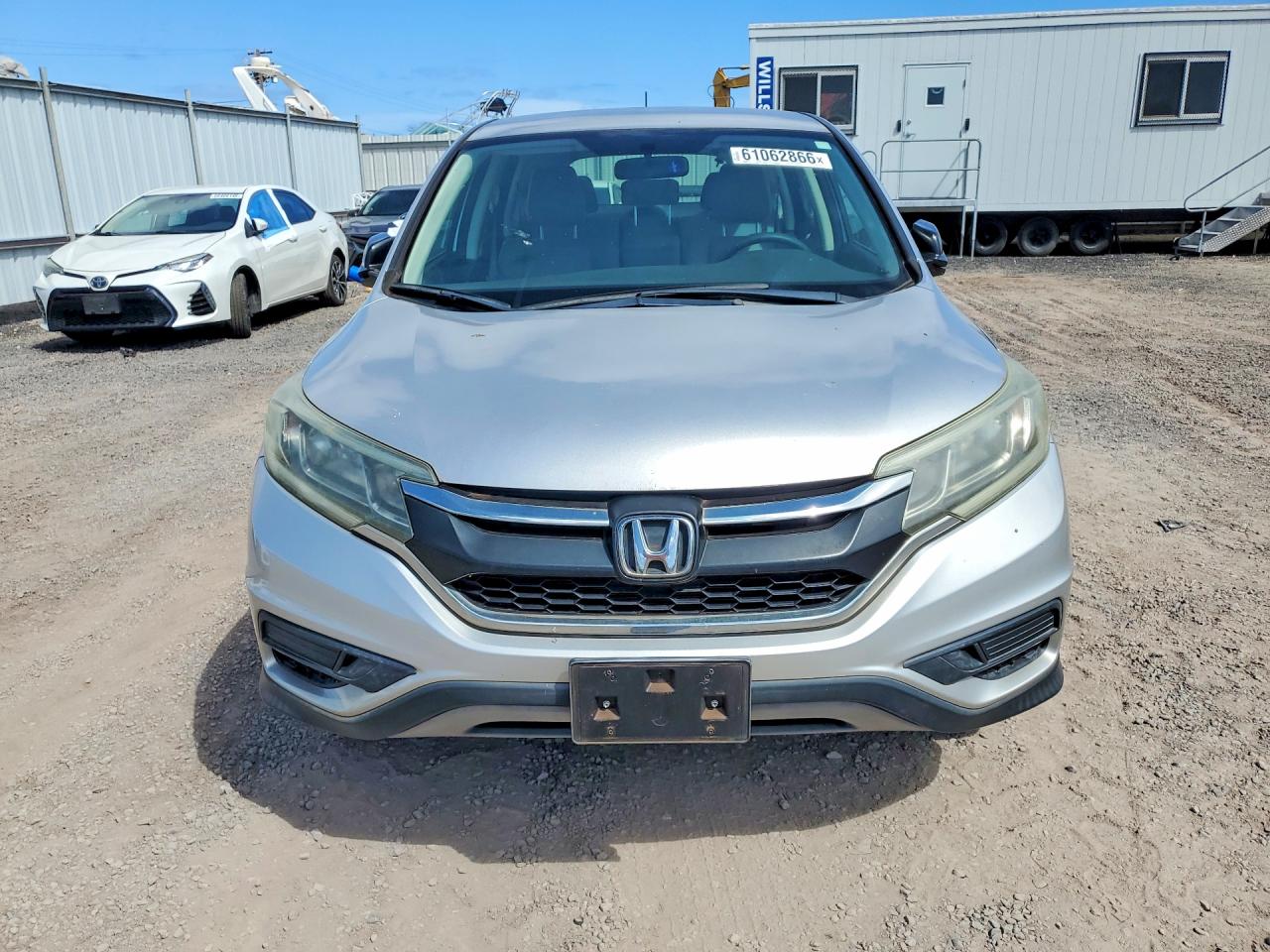 2015 Honda Cr-v Lx Silver vin: 3CZRM3H37FG710121