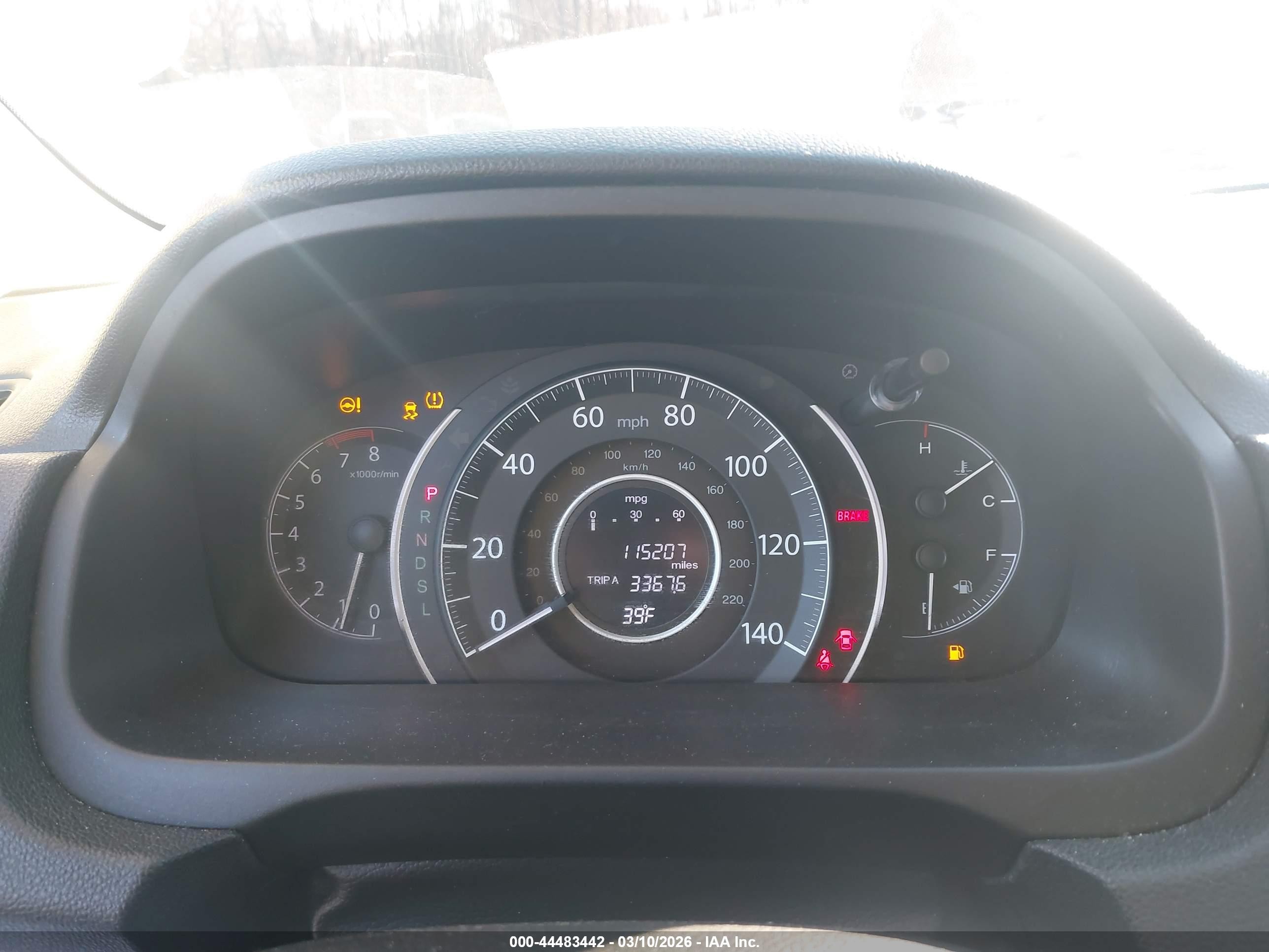 2015 Honda Cr-v Lx Blue vin: 3CZRM3H37FG717568