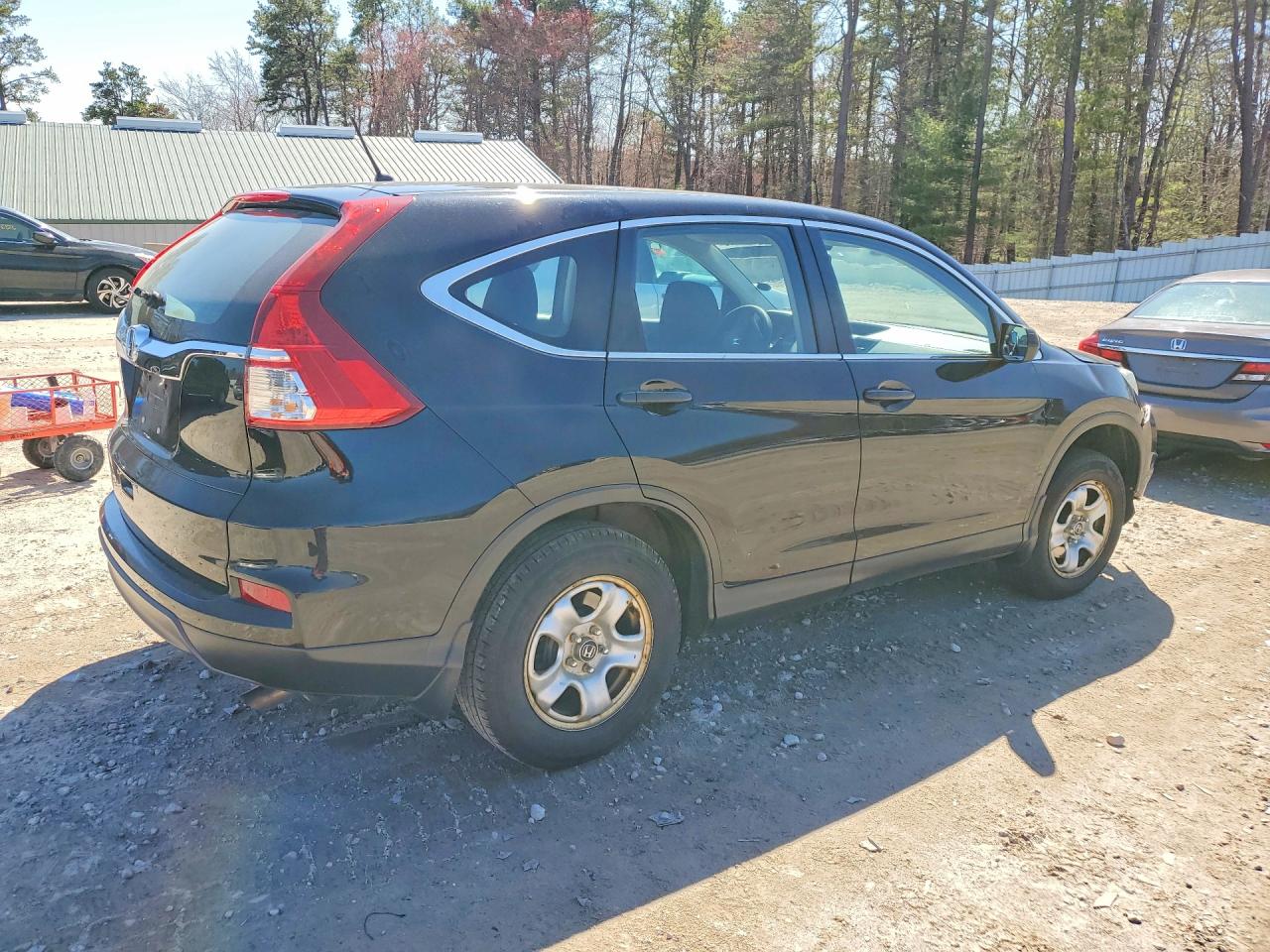 2016 Honda Cr-v Lx Black vin: 3CZRM3H37GG703395