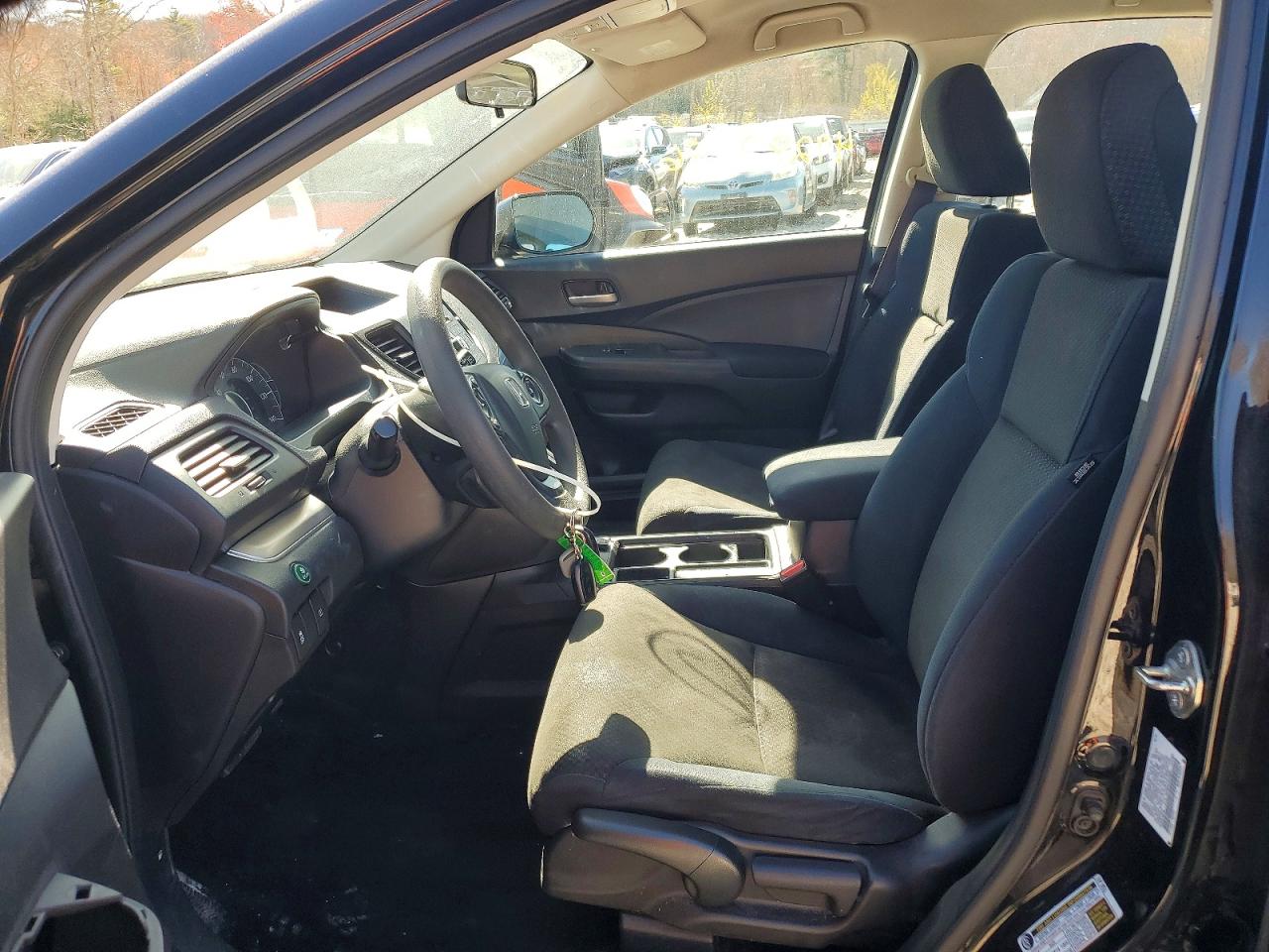 2016 Honda Cr-v Lx Black vin: 3CZRM3H37GG703395