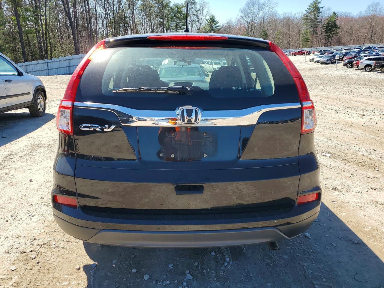 2016 Honda Cr-v Lx Black vin: 3CZRM3H37GG703395