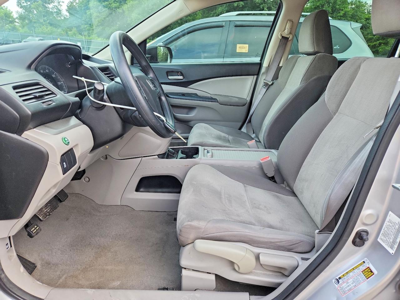 2013 Honda Cr-v Lx Silver vin: 3CZRM3H38DG708214