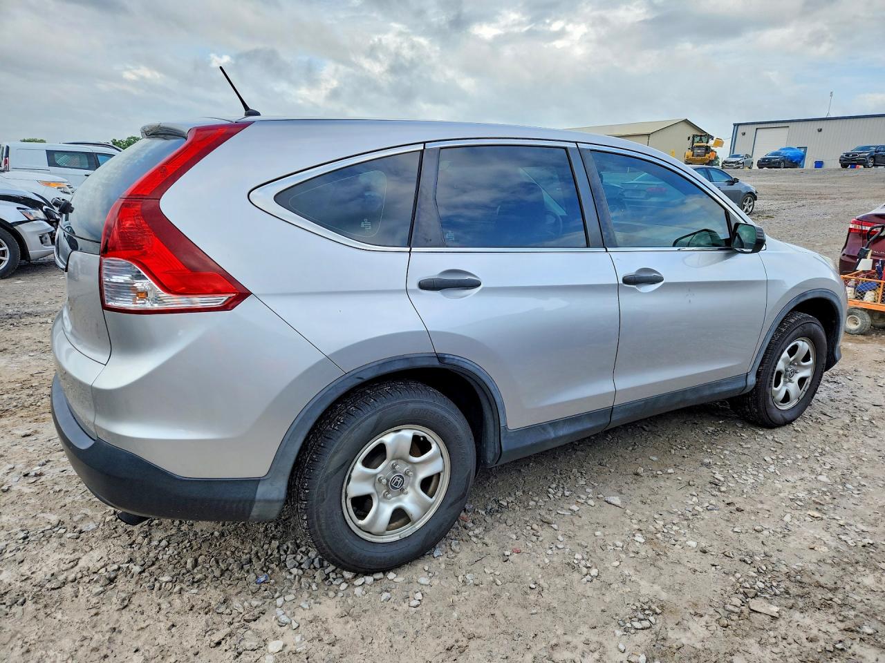 2013 Honda Cr-v Lx Silver vin: 3CZRM3H38DG708214