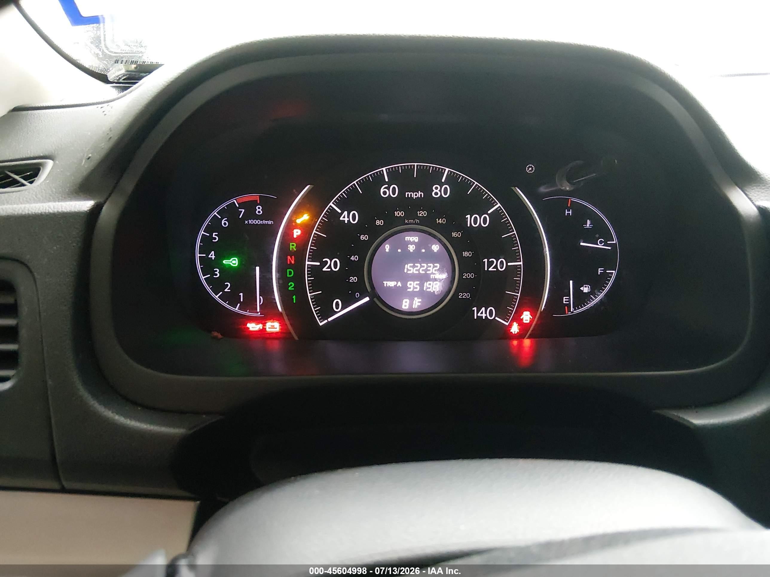 2014 Honda Cr-v Lx Black vin: 3CZRM3H38EG705783