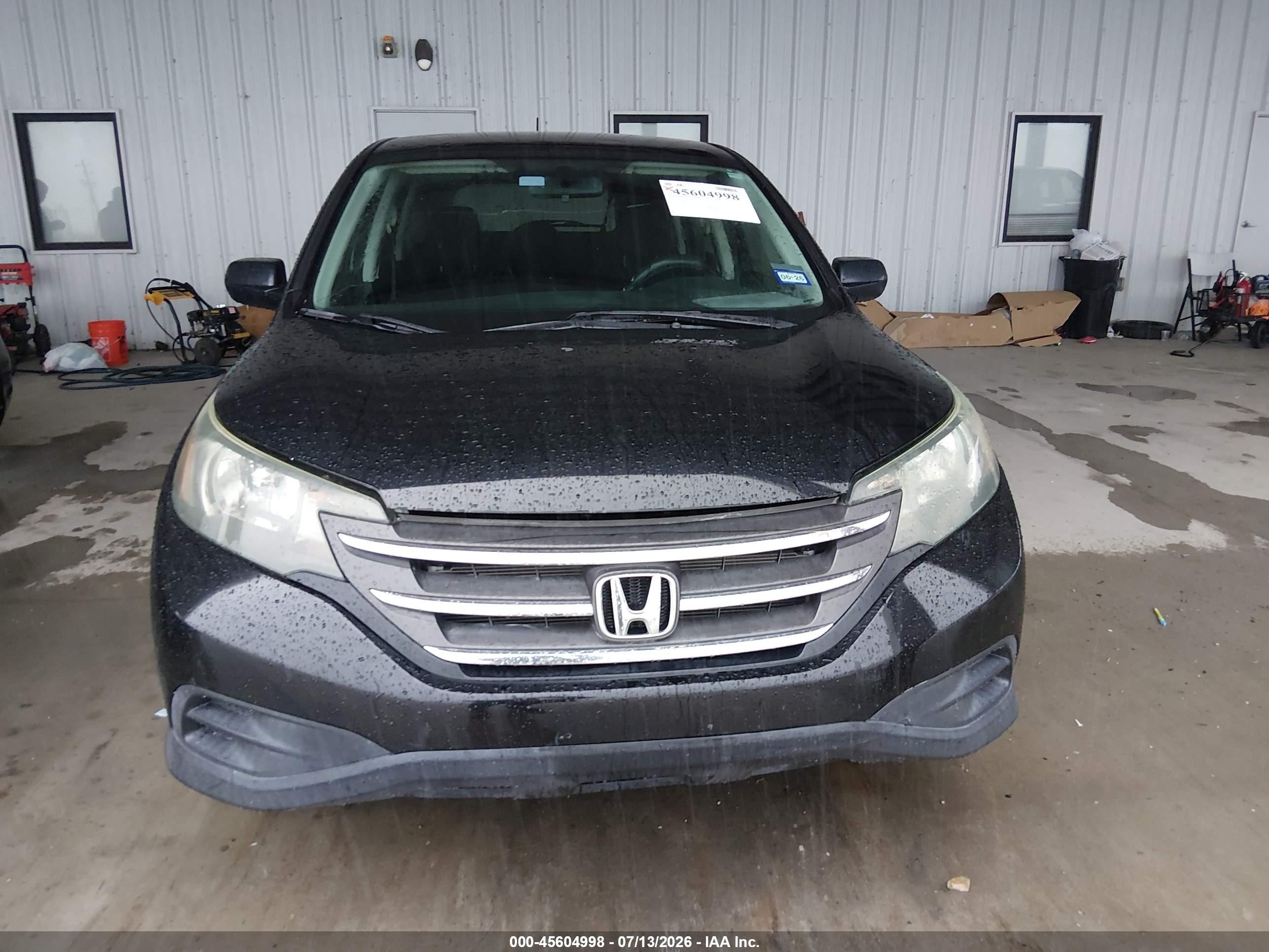 2014 Honda Cr-v Lx Black vin: 3CZRM3H38EG705783