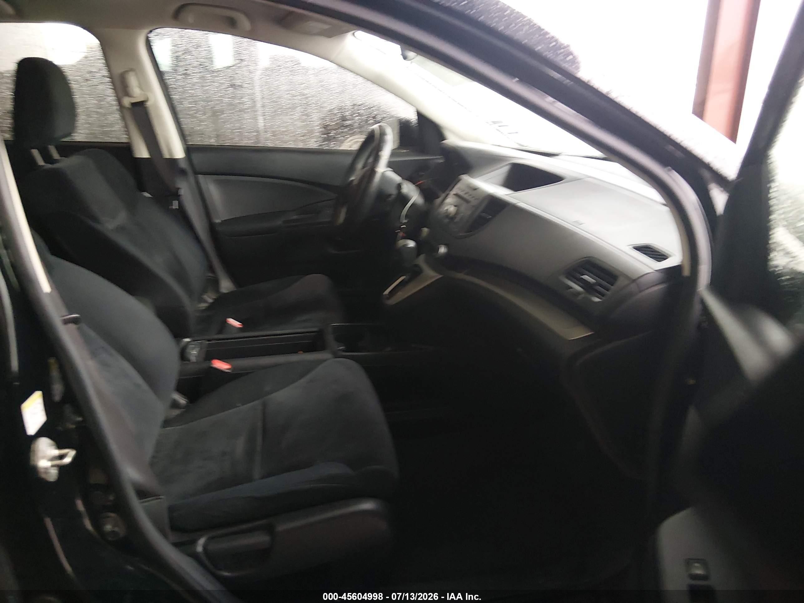 2014 Honda Cr-v Lx Black vin: 3CZRM3H38EG705783