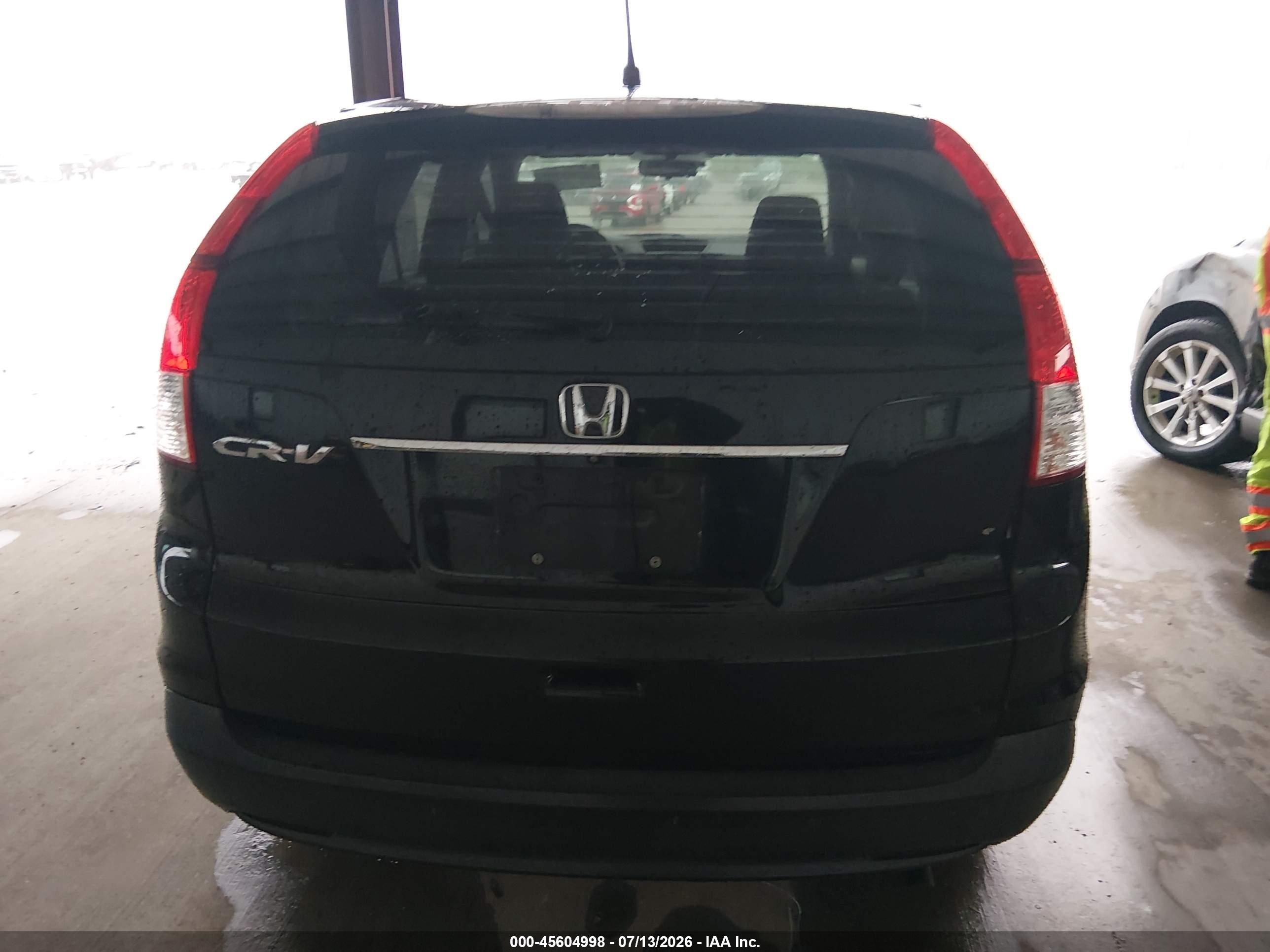 2014 Honda Cr-v Lx Black vin: 3CZRM3H38EG705783