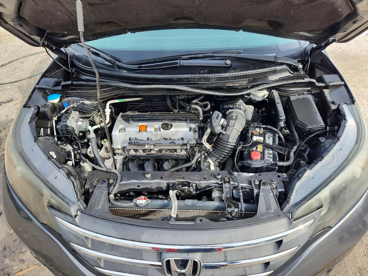 2014 Honda Cr-v Lx Gray vin: 3CZRM3H38EG707680