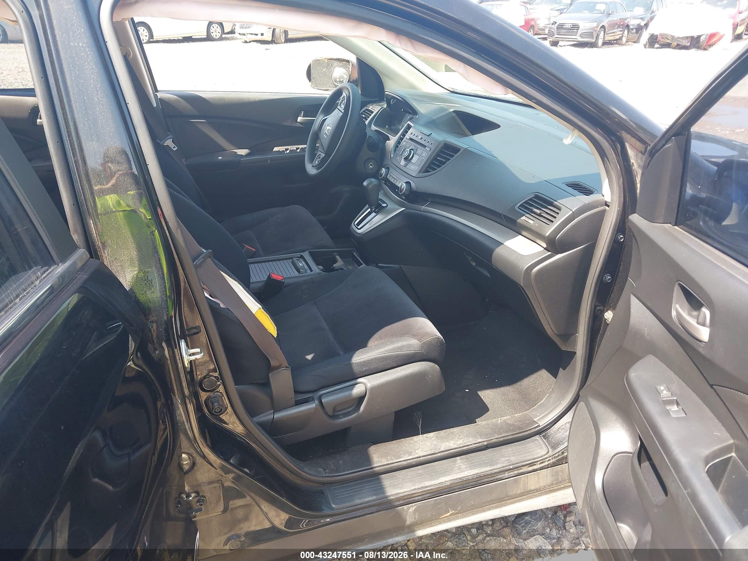 2014 Honda Cr-v Lx Черный vin: 3CZRM3H38EG709235