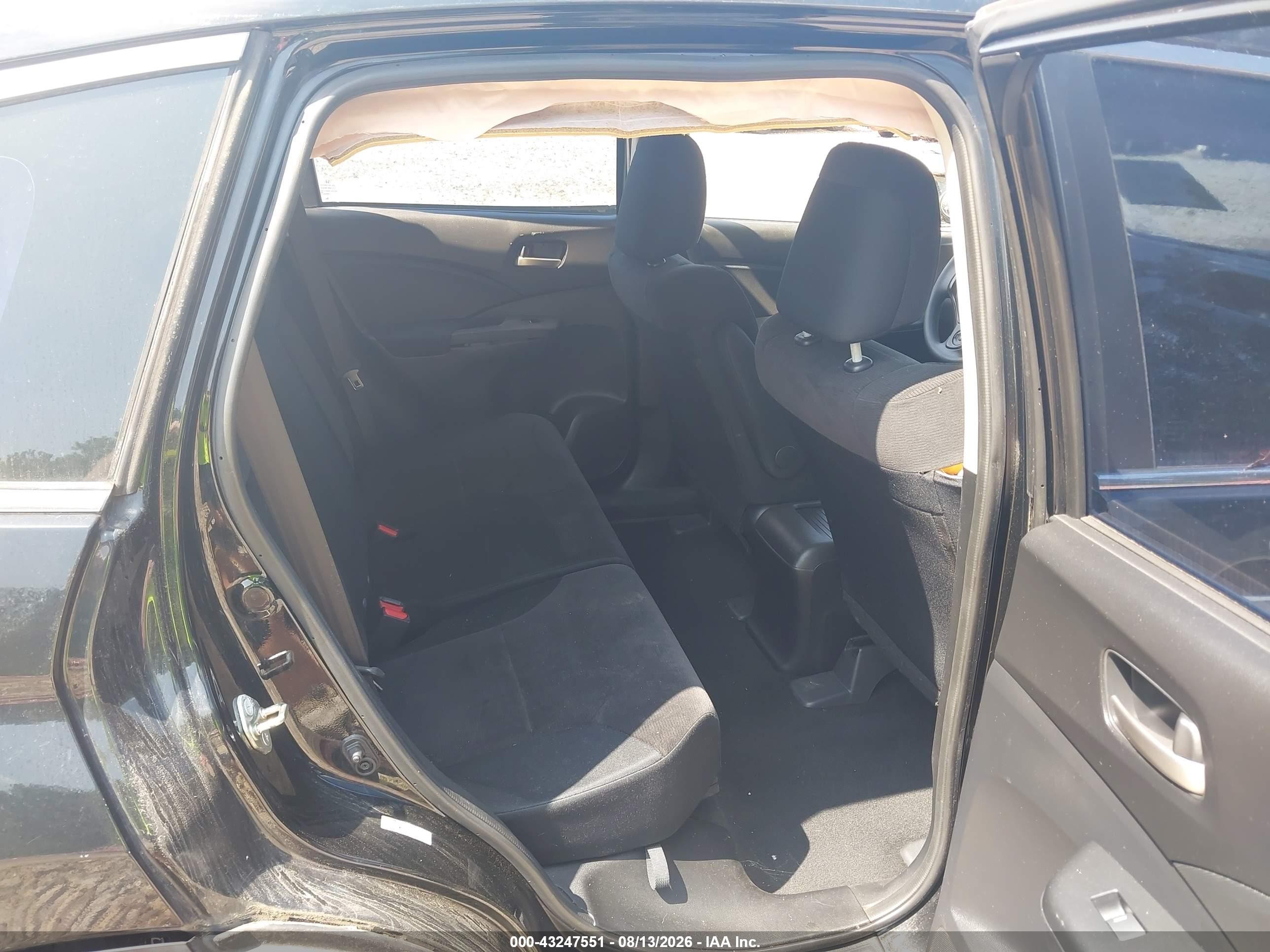 2014 Honda Cr-v Lx Черный vin: 3CZRM3H38EG709235