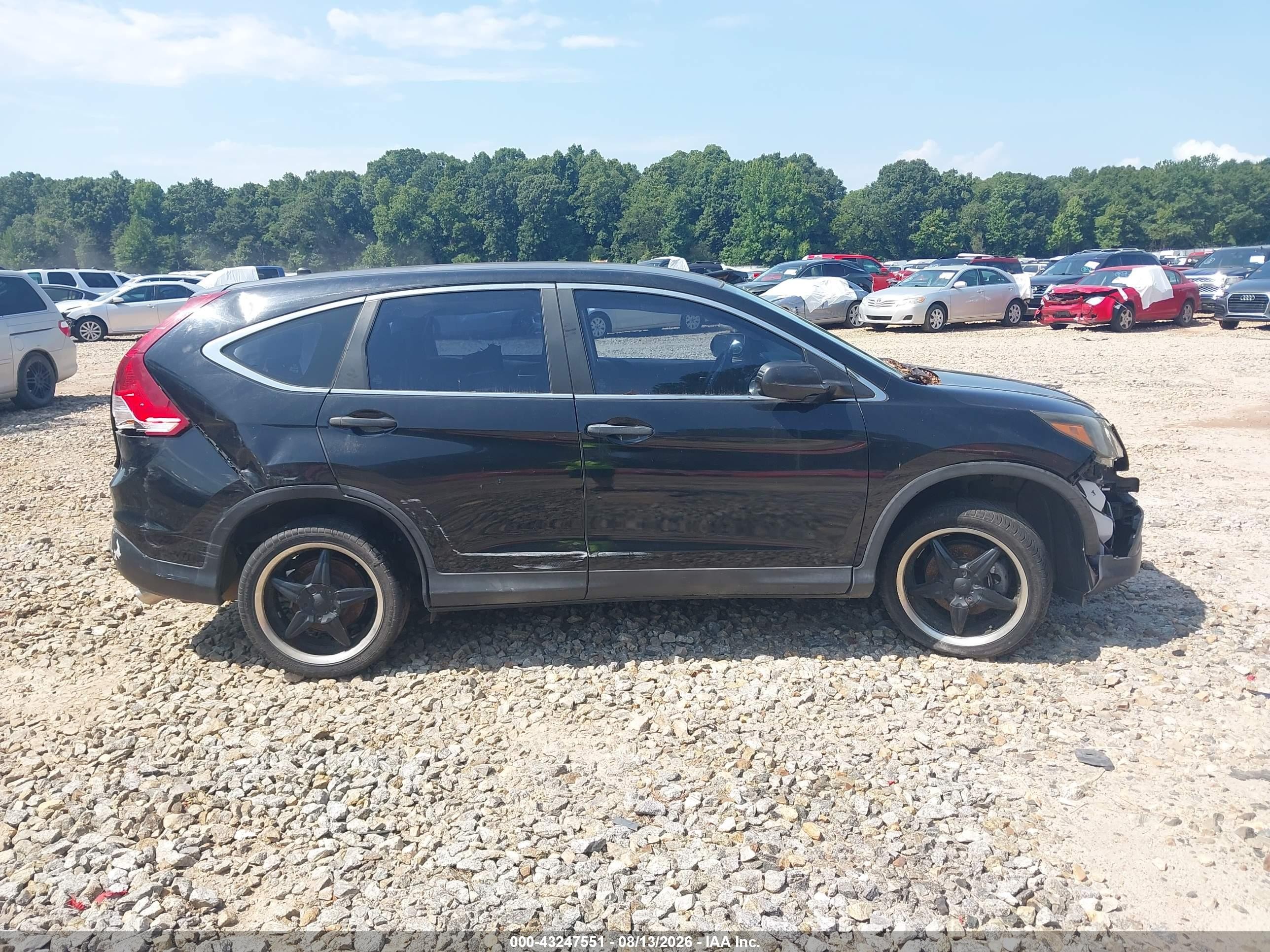 2014 Honda Cr-v Lx Черный vin: 3CZRM3H38EG709235
