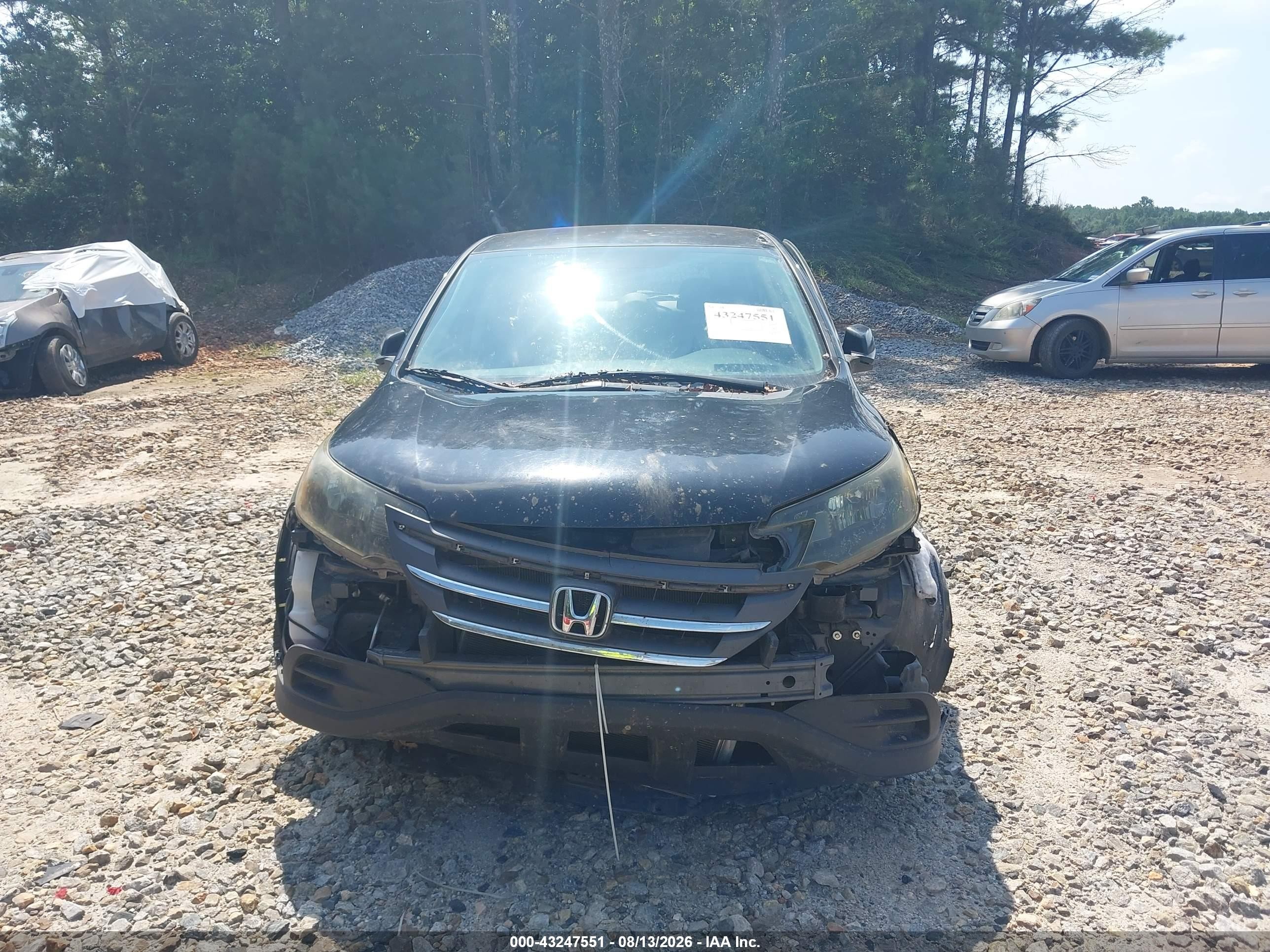 2014 Honda Cr-v Lx Черный vin: 3CZRM3H38EG709235