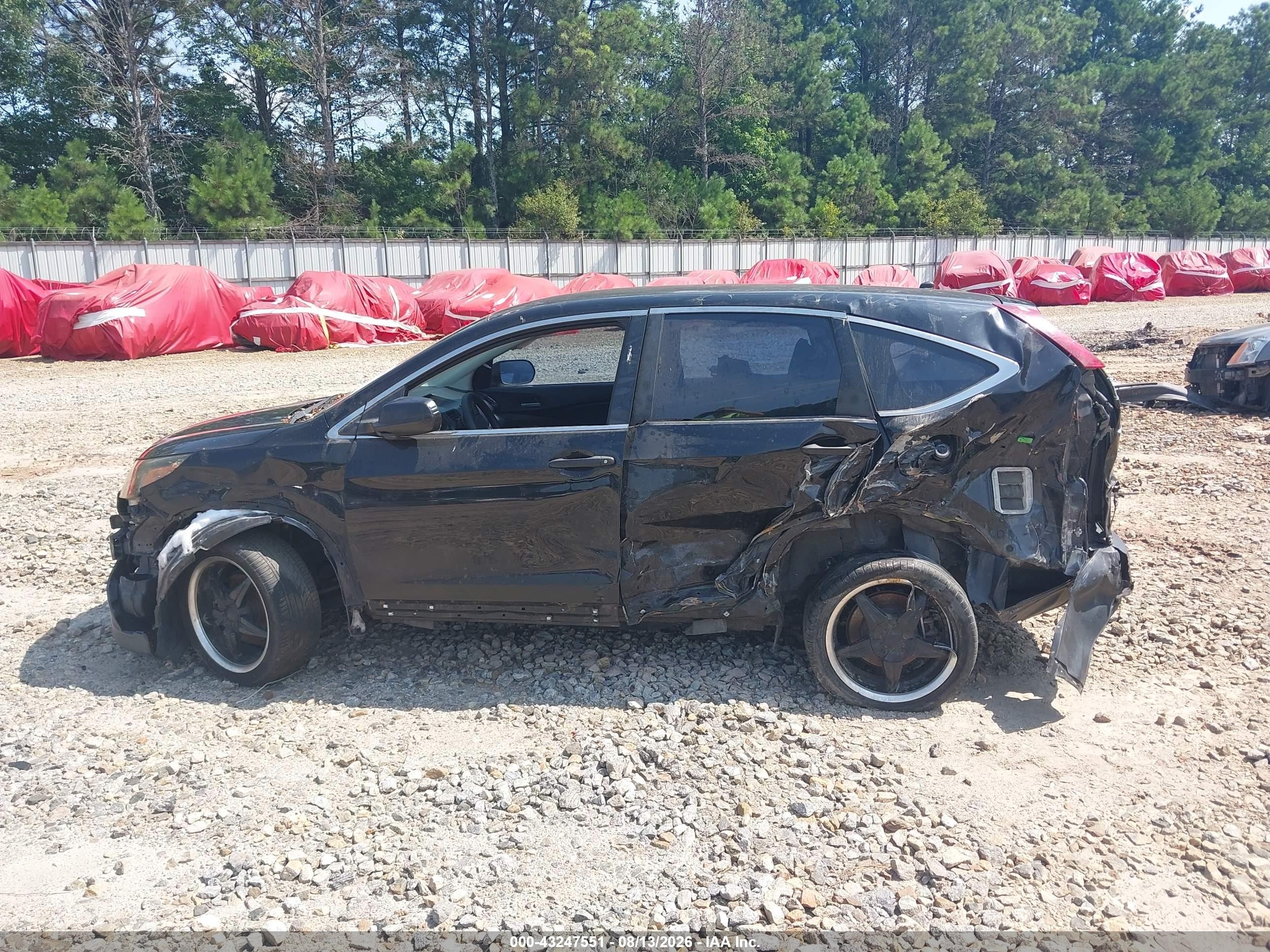 2014 Honda Cr-v Lx Черный vin: 3CZRM3H38EG709235