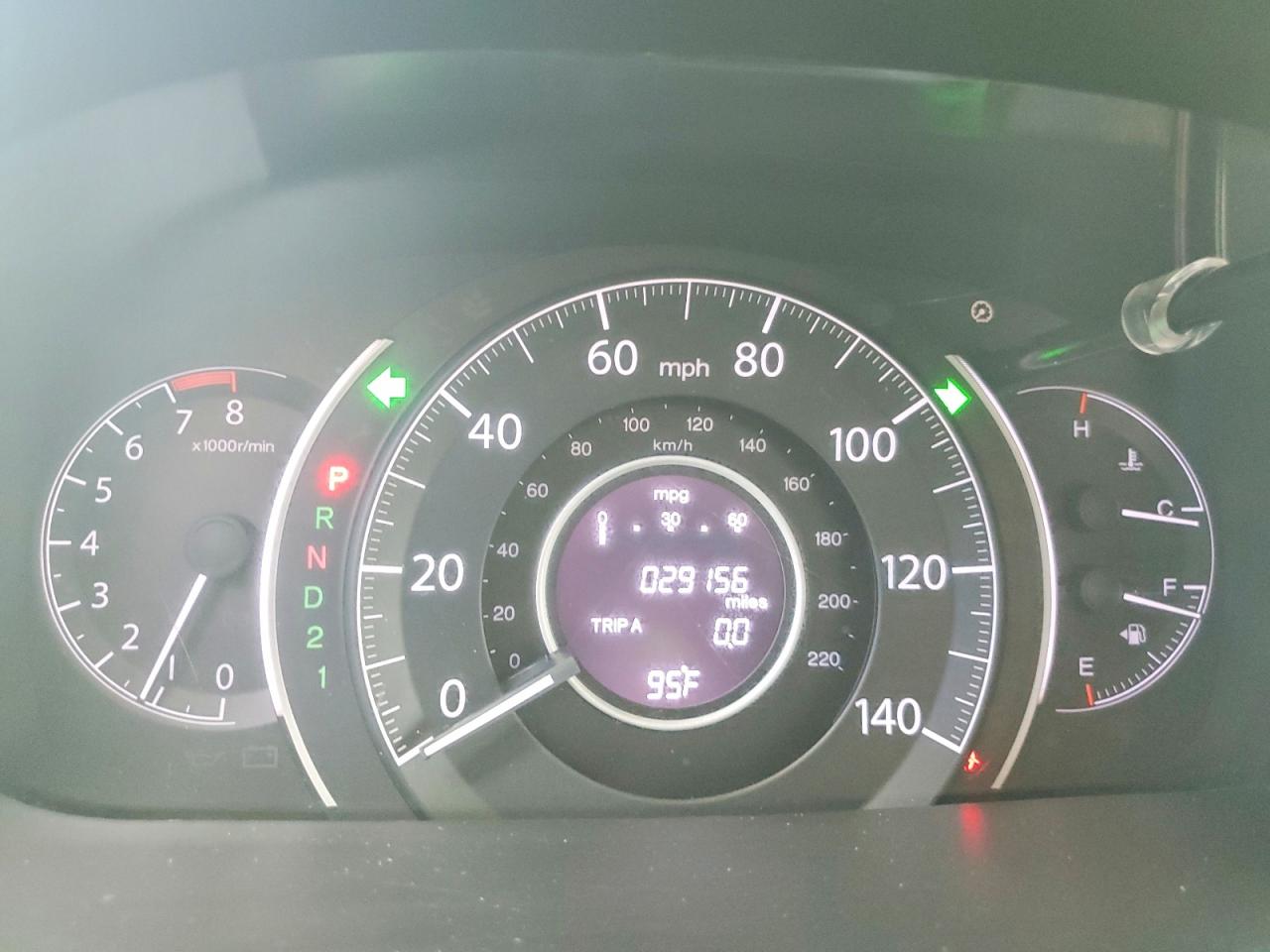 2014 Honda Cr-v Lx Blue vin: 3CZRM3H38EG712507