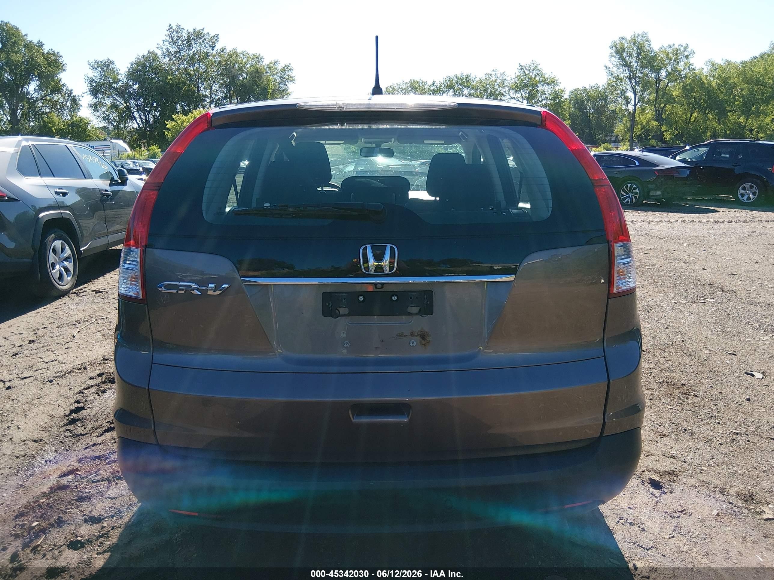 2014 Honda Cr-v Lx Коричневый vin: 3CZRM3H38EG712698