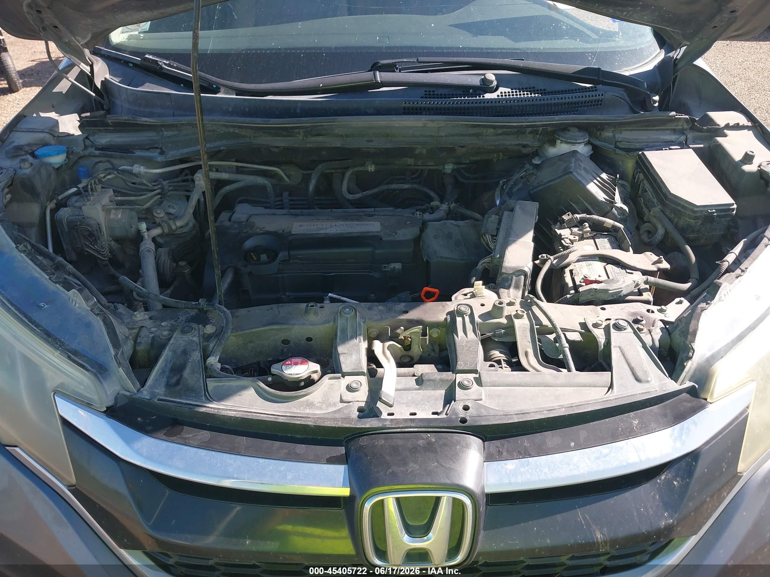 2015 Honda Cr-v Lx Серый vin: 3CZRM3H38FG700603