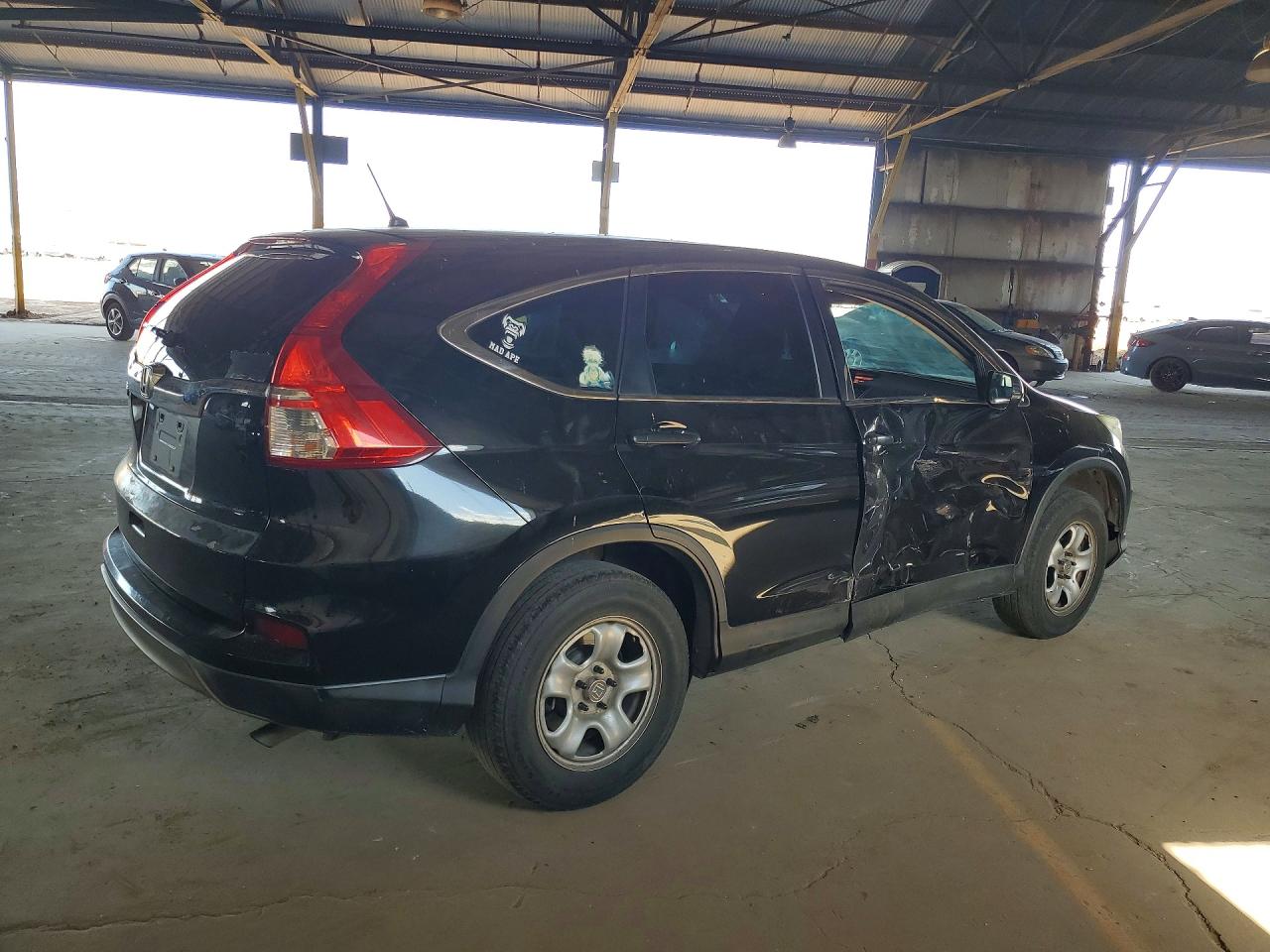 2015 Honda Cr-v Lx Black vin: 3CZRM3H38FG705770