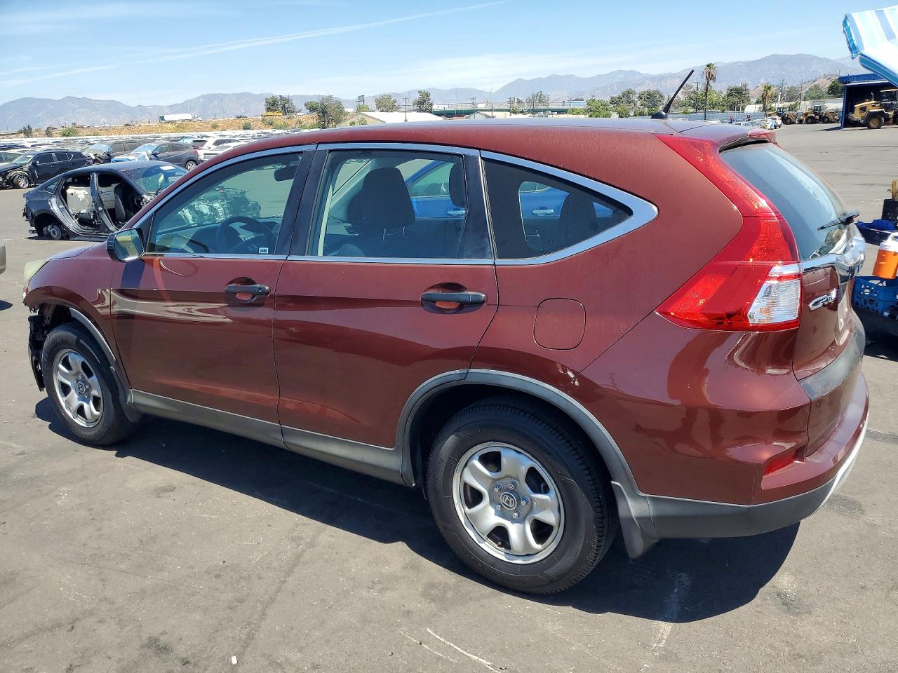 2015 Honda Cr-v Lx Brown vin: 3CZRM3H38FG707535