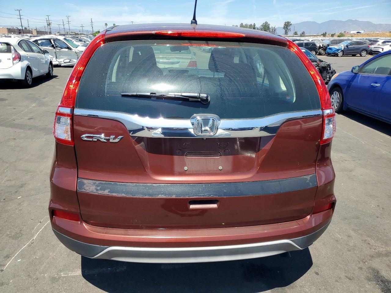 2015 Honda Cr-v Lx Brown vin: 3CZRM3H38FG707535