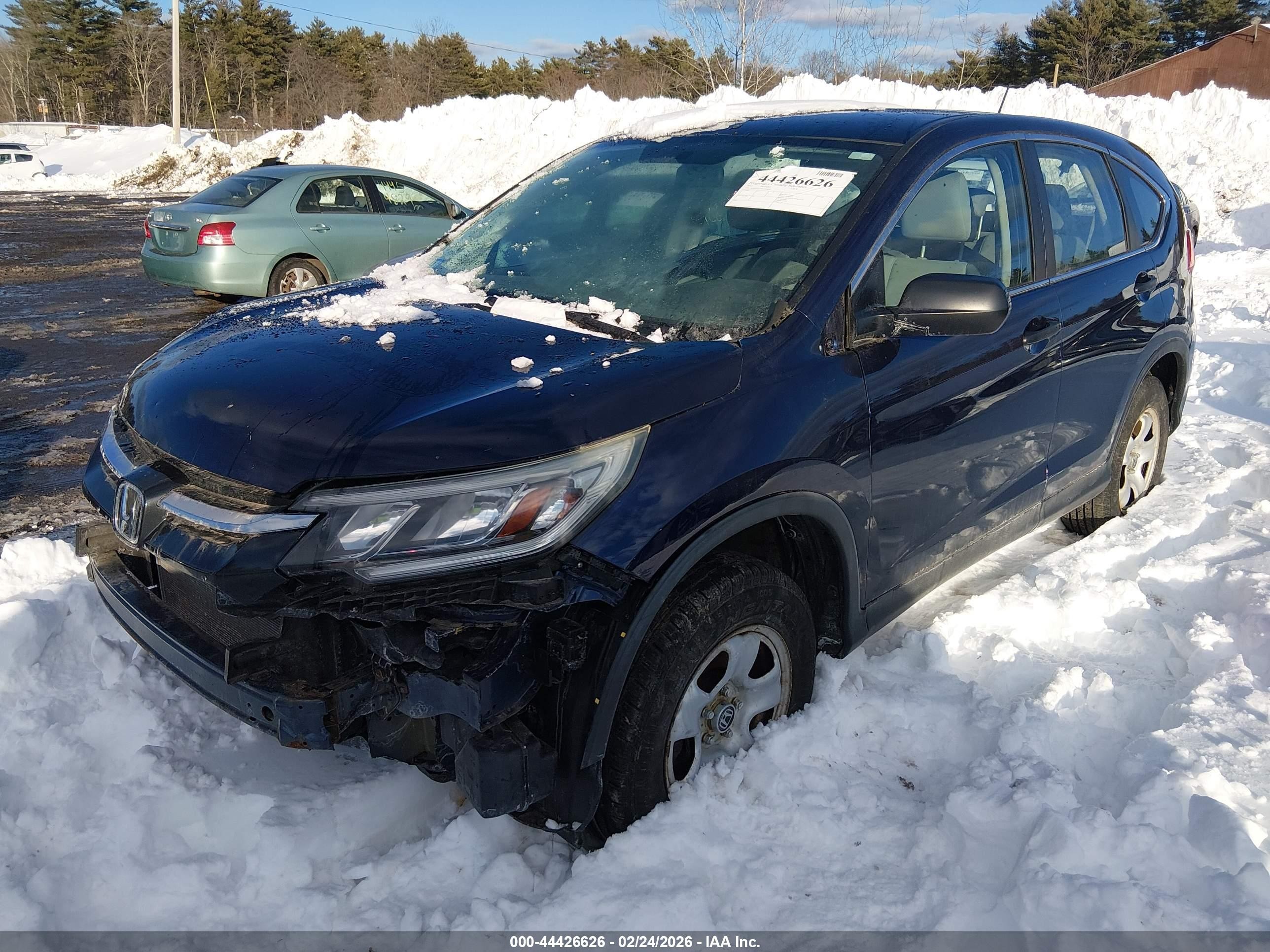 2015 Honda Cr-v Lx Черный vin: 3CZRM3H38FG708636
