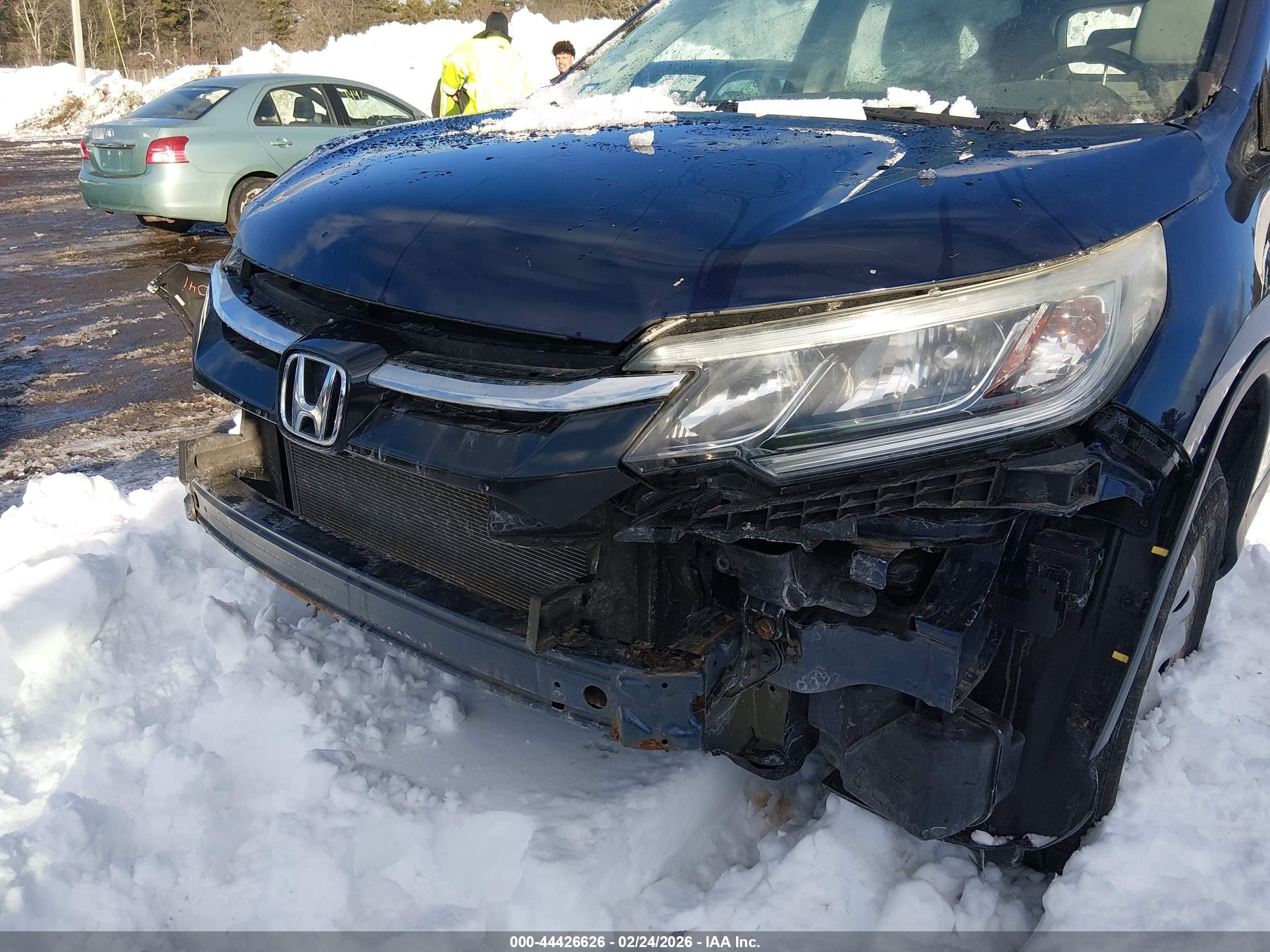 2015 Honda Cr-v Lx Черный vin: 3CZRM3H38FG708636