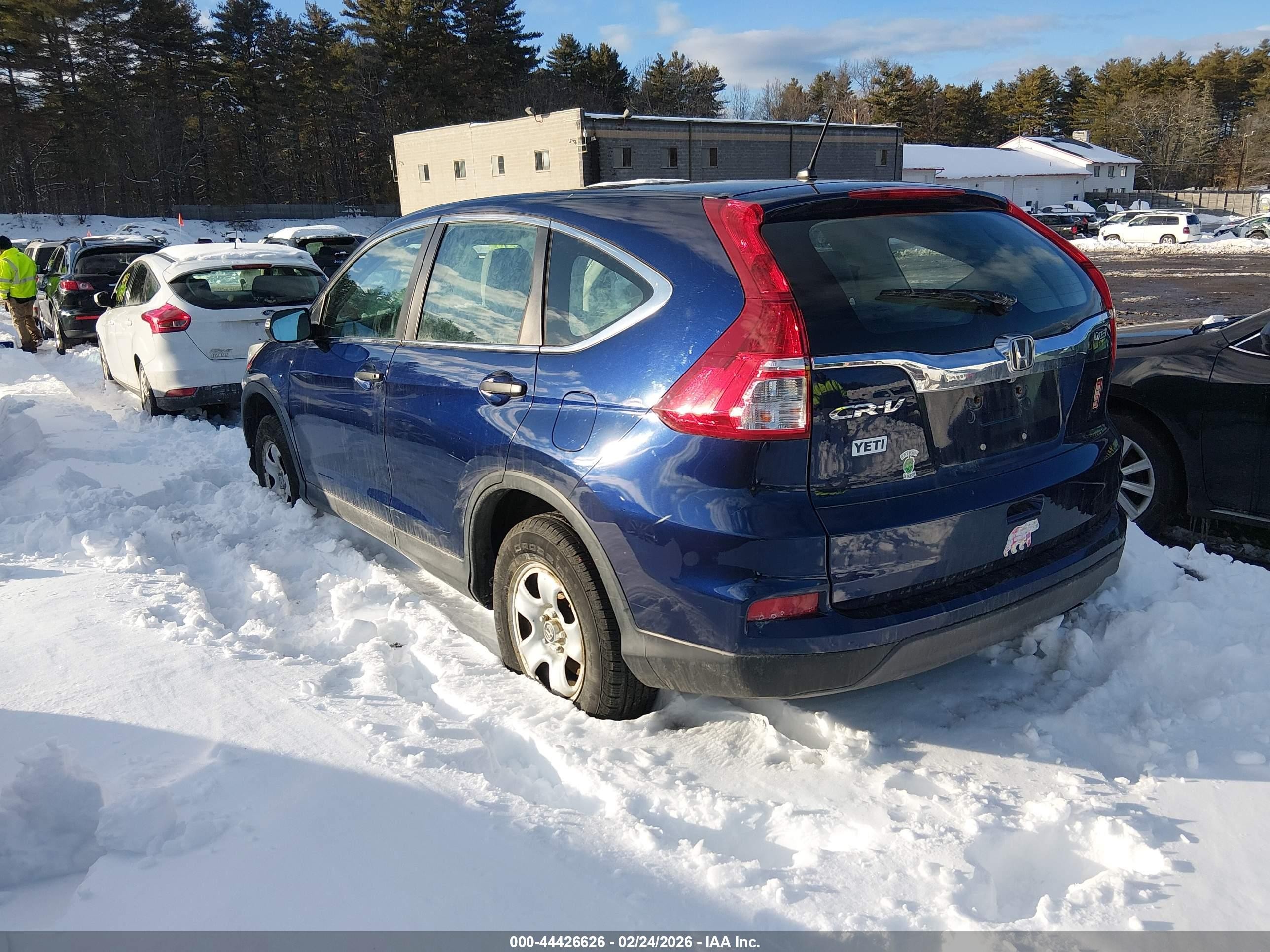 2015 Honda Cr-v Lx Черный vin: 3CZRM3H38FG708636