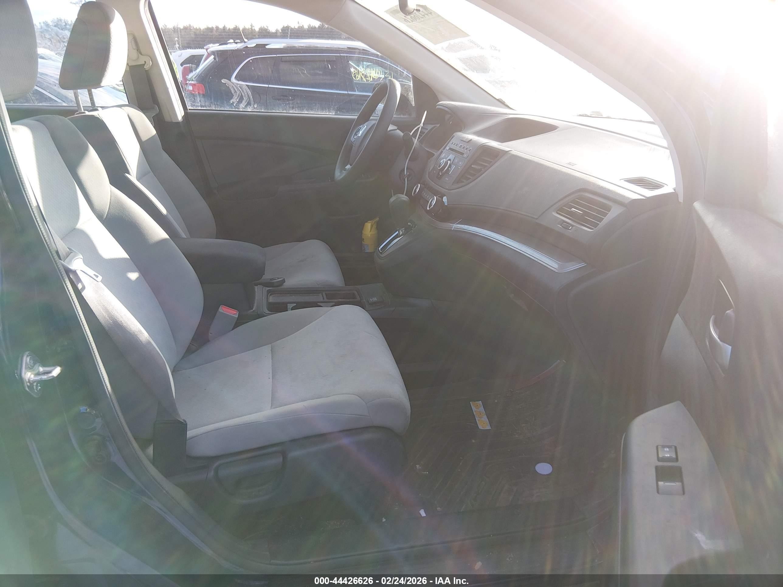 2015 Honda Cr-v Lx Черный vin: 3CZRM3H38FG708636