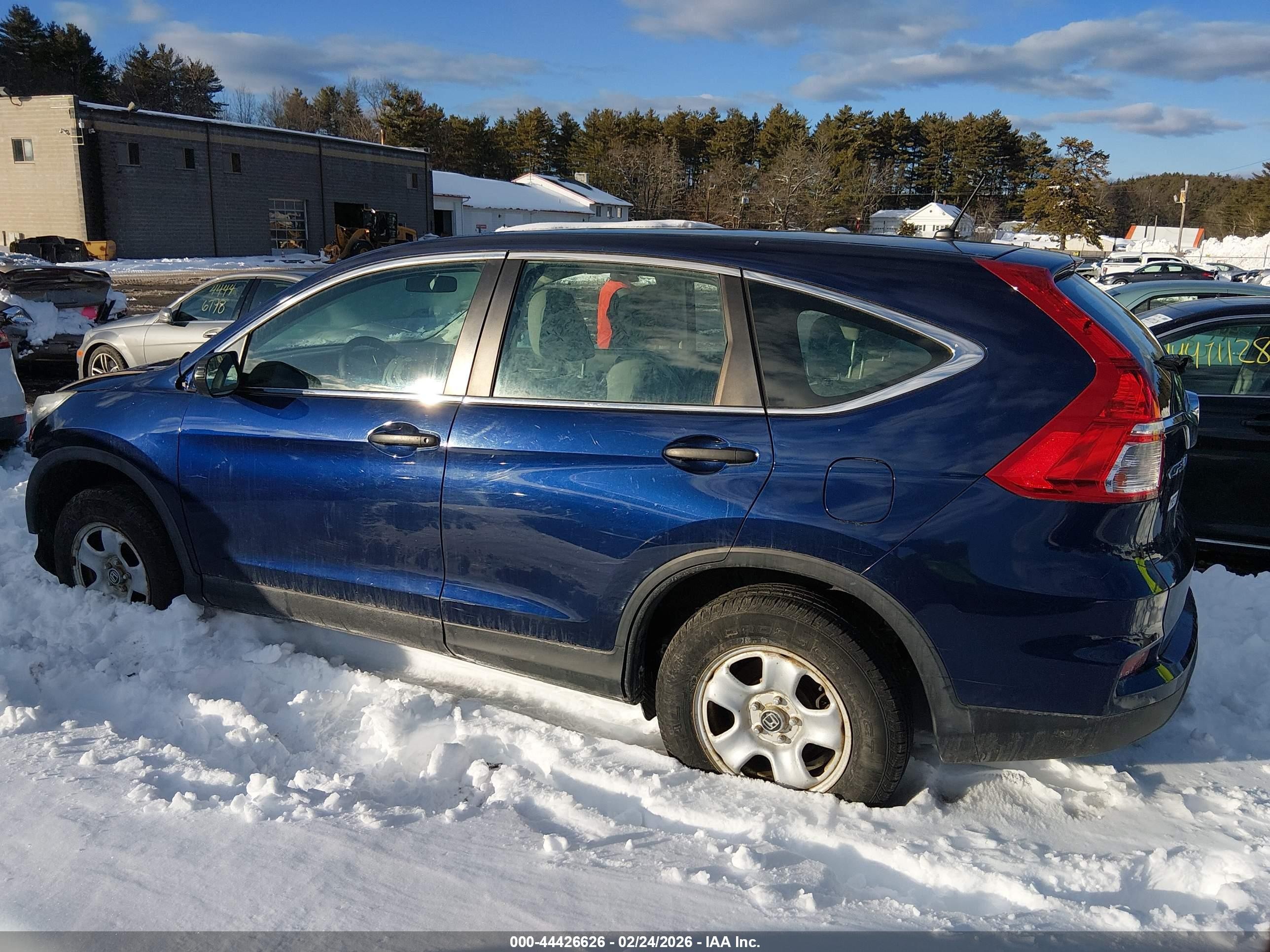 2015 Honda Cr-v Lx Черный vin: 3CZRM3H38FG708636