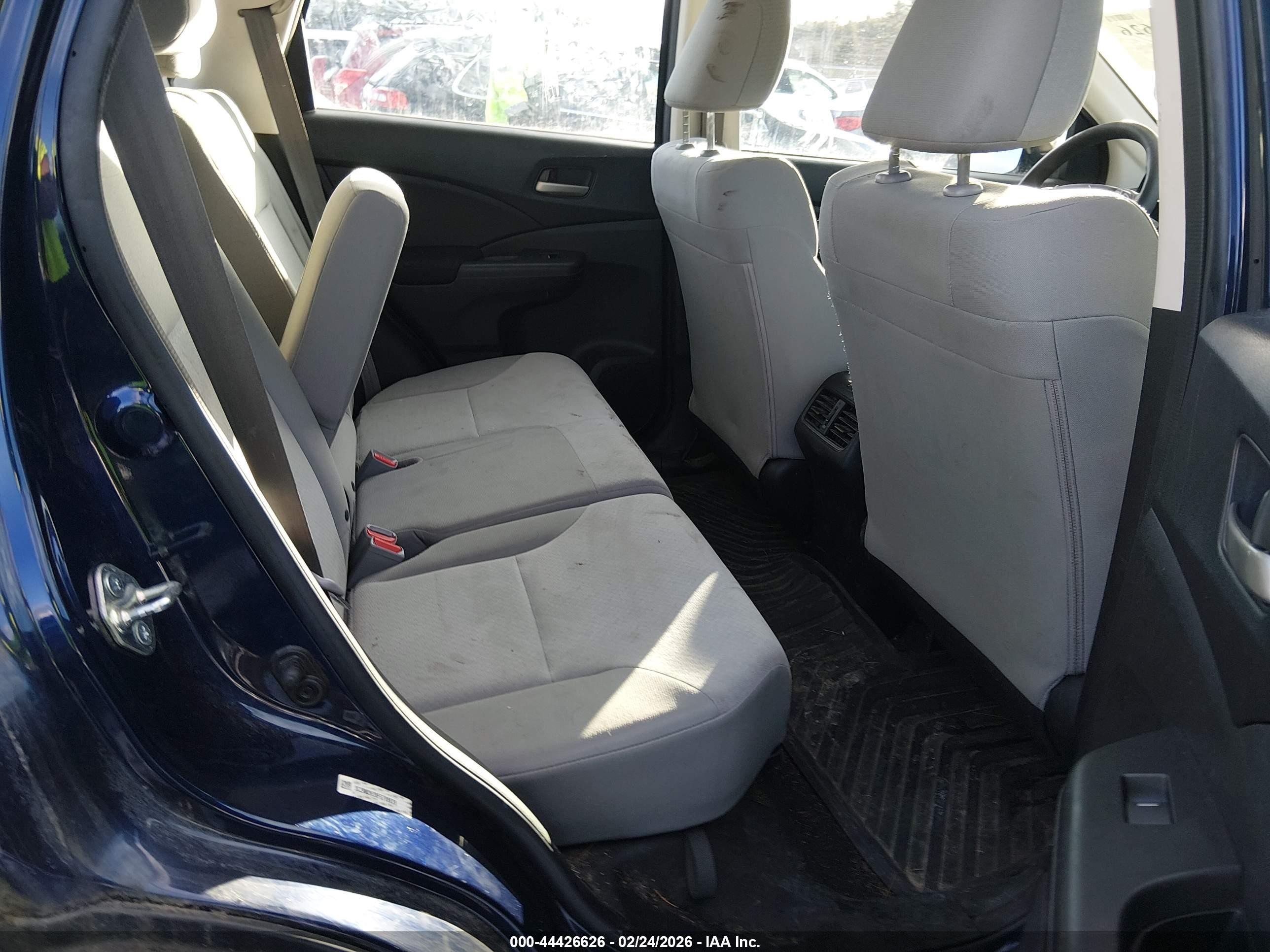 2015 Honda Cr-v Lx Черный vin: 3CZRM3H38FG708636