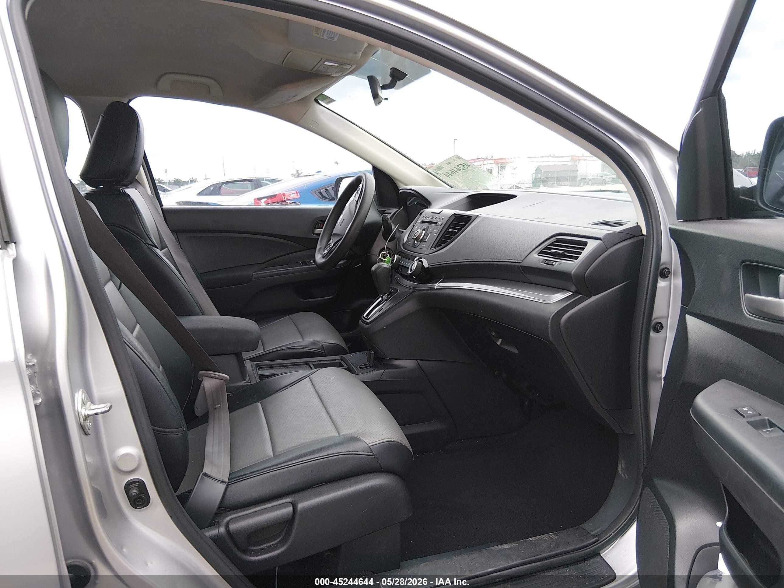2015 Honda Cr-v Lx Silver vin: 3CZRM3H38FG711603