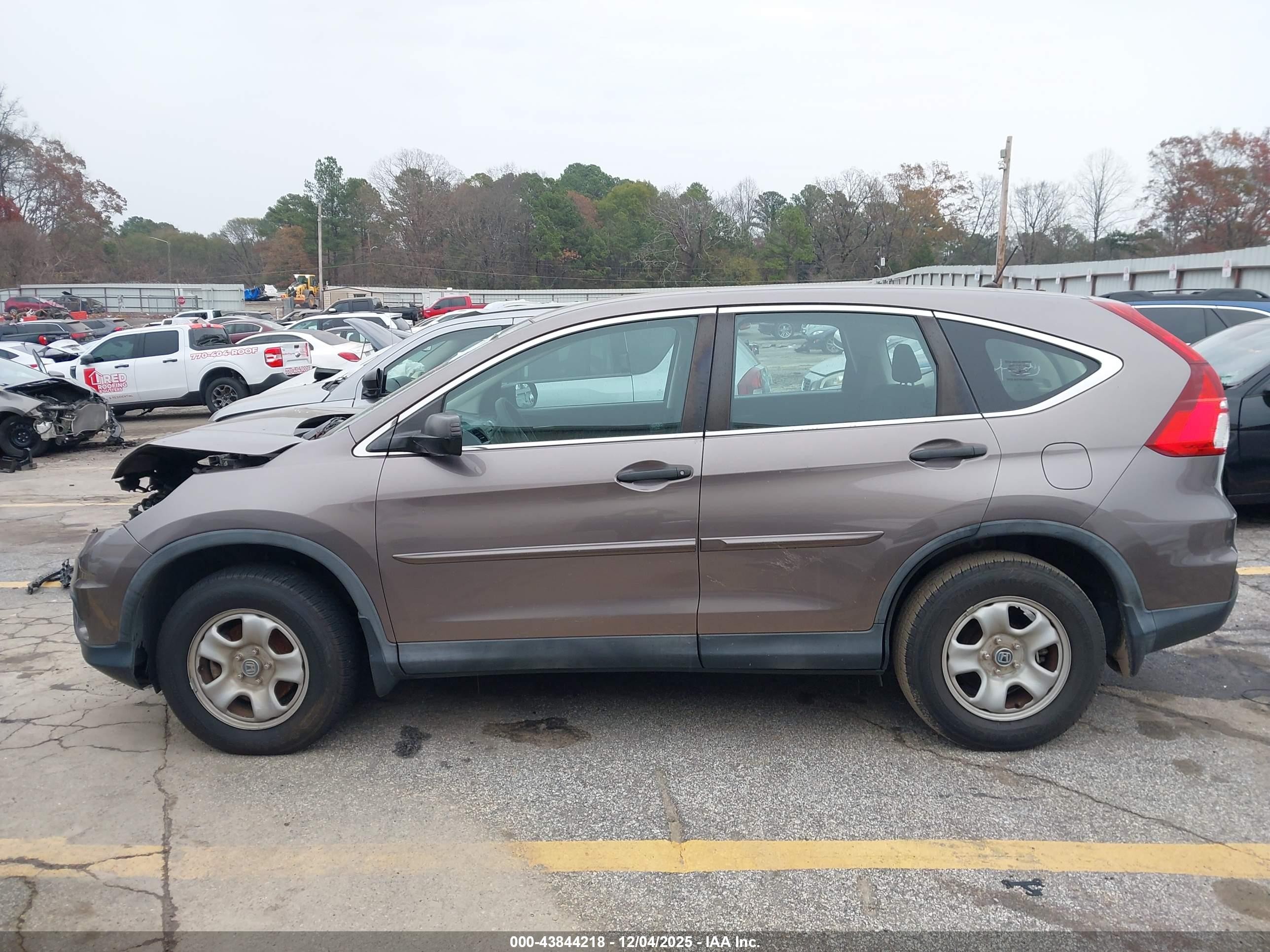 2015 Honda Cr-v Lx Champagne vin: 3CZRM3H38FG716283