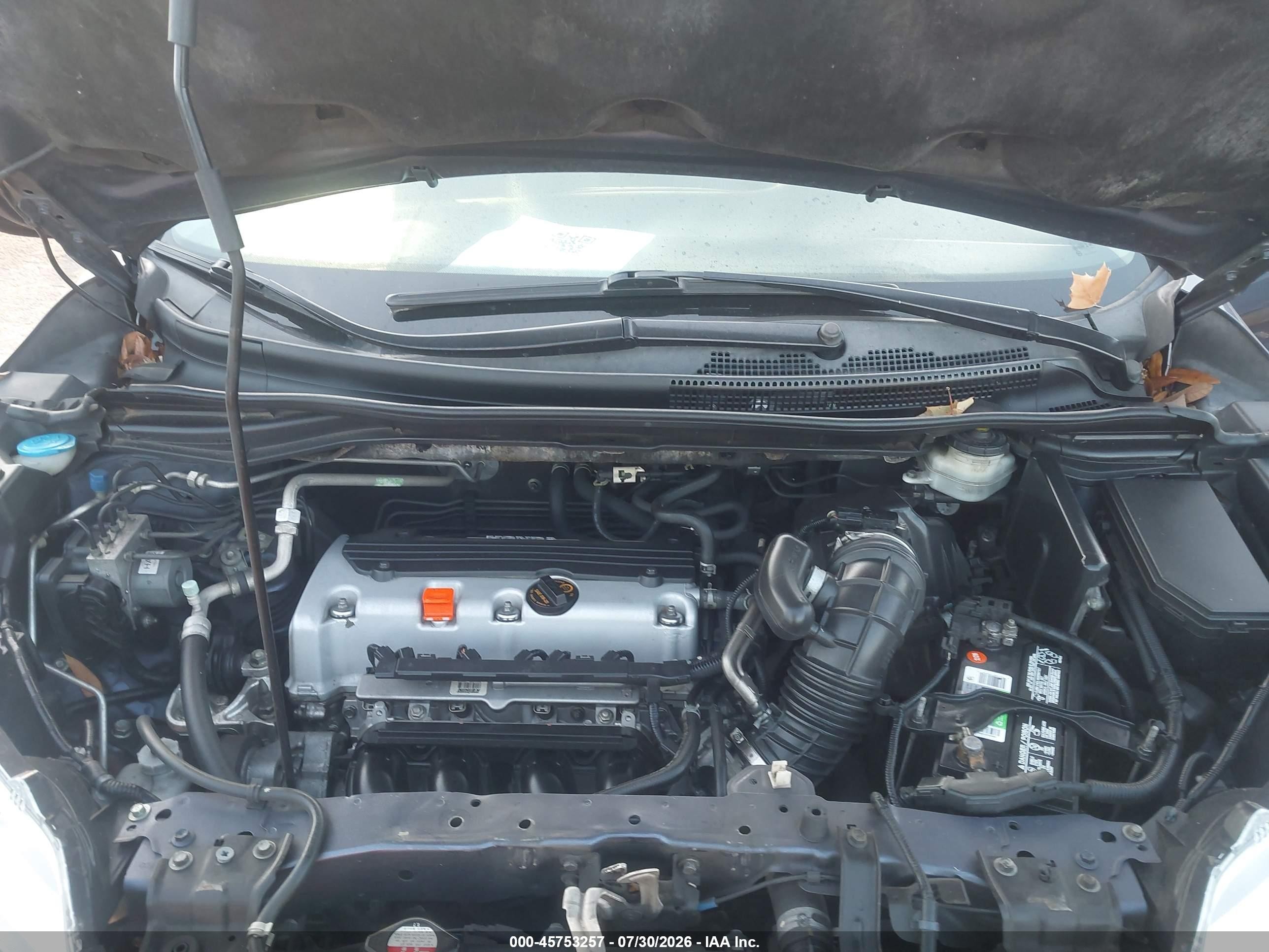 2012 Honda Cr-v Lx Blue vin: 3CZRM3H39CG700038