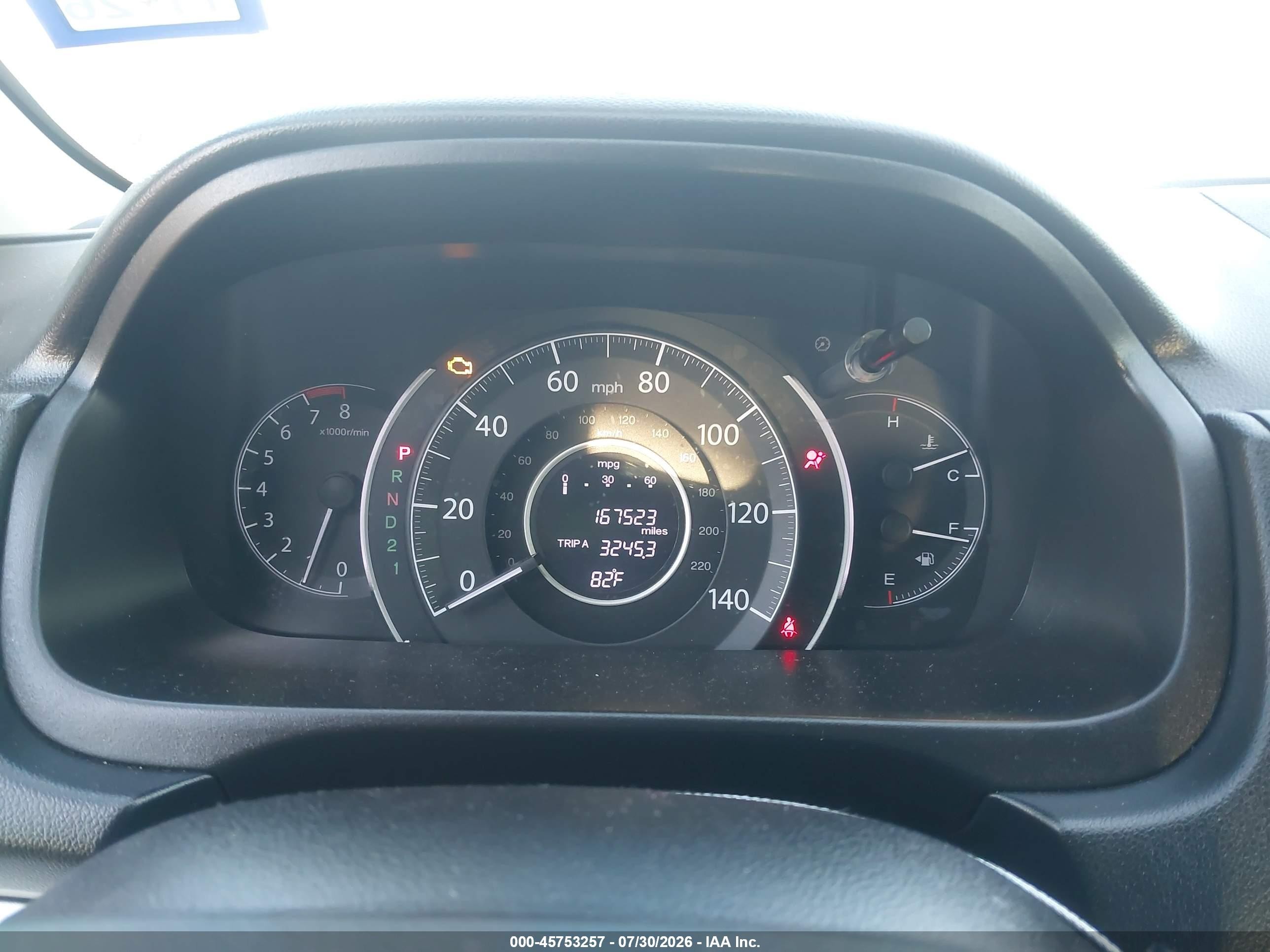 2012 Honda Cr-v Lx Blue vin: 3CZRM3H39CG700038