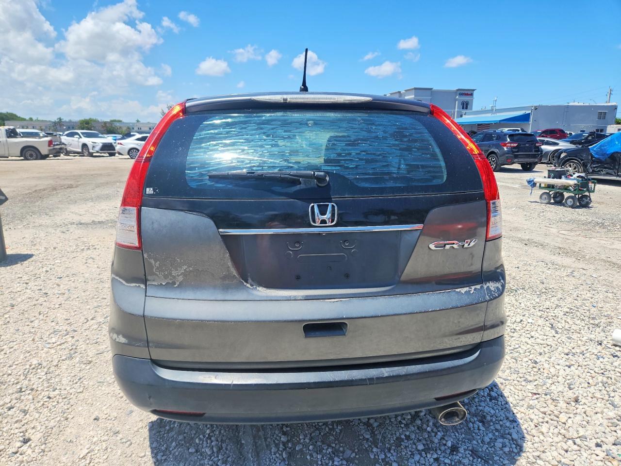 2012 Honda Cr-v Lx Gray vin: 3CZRM3H39CG700461