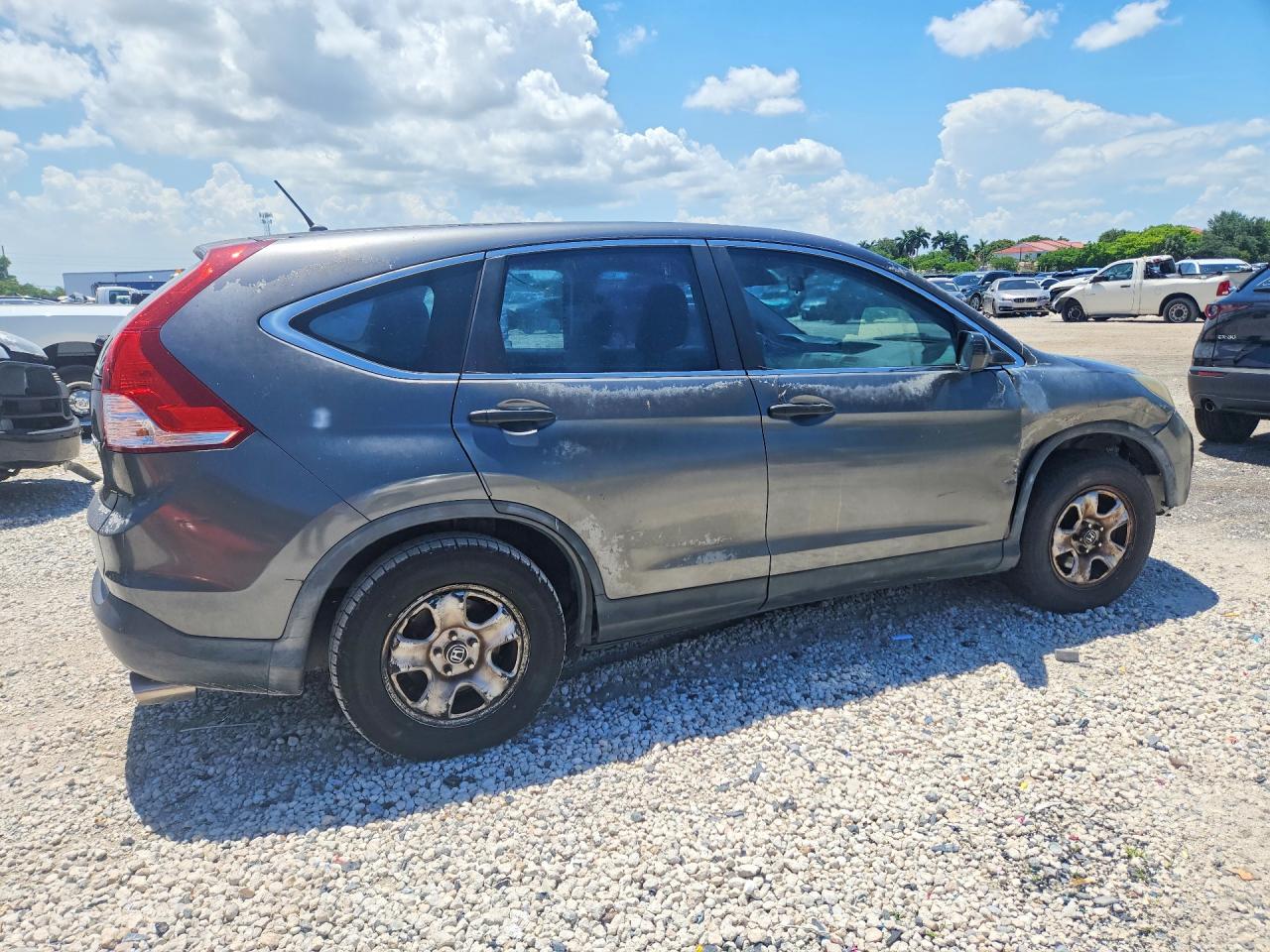2012 Honda Cr-v Lx Gray vin: 3CZRM3H39CG700461