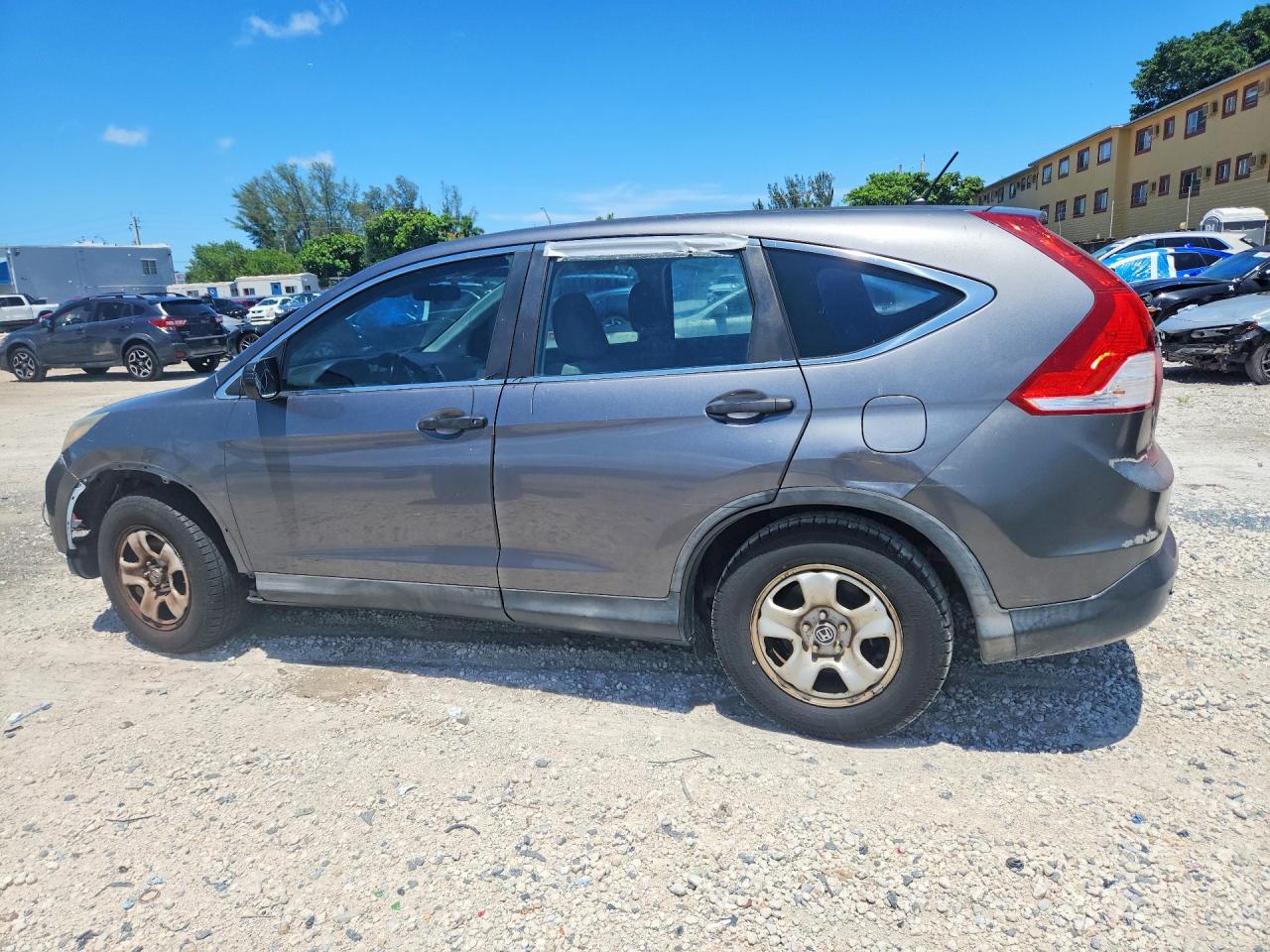 2012 Honda Cr-v Lx Gray vin: 3CZRM3H39CG700461