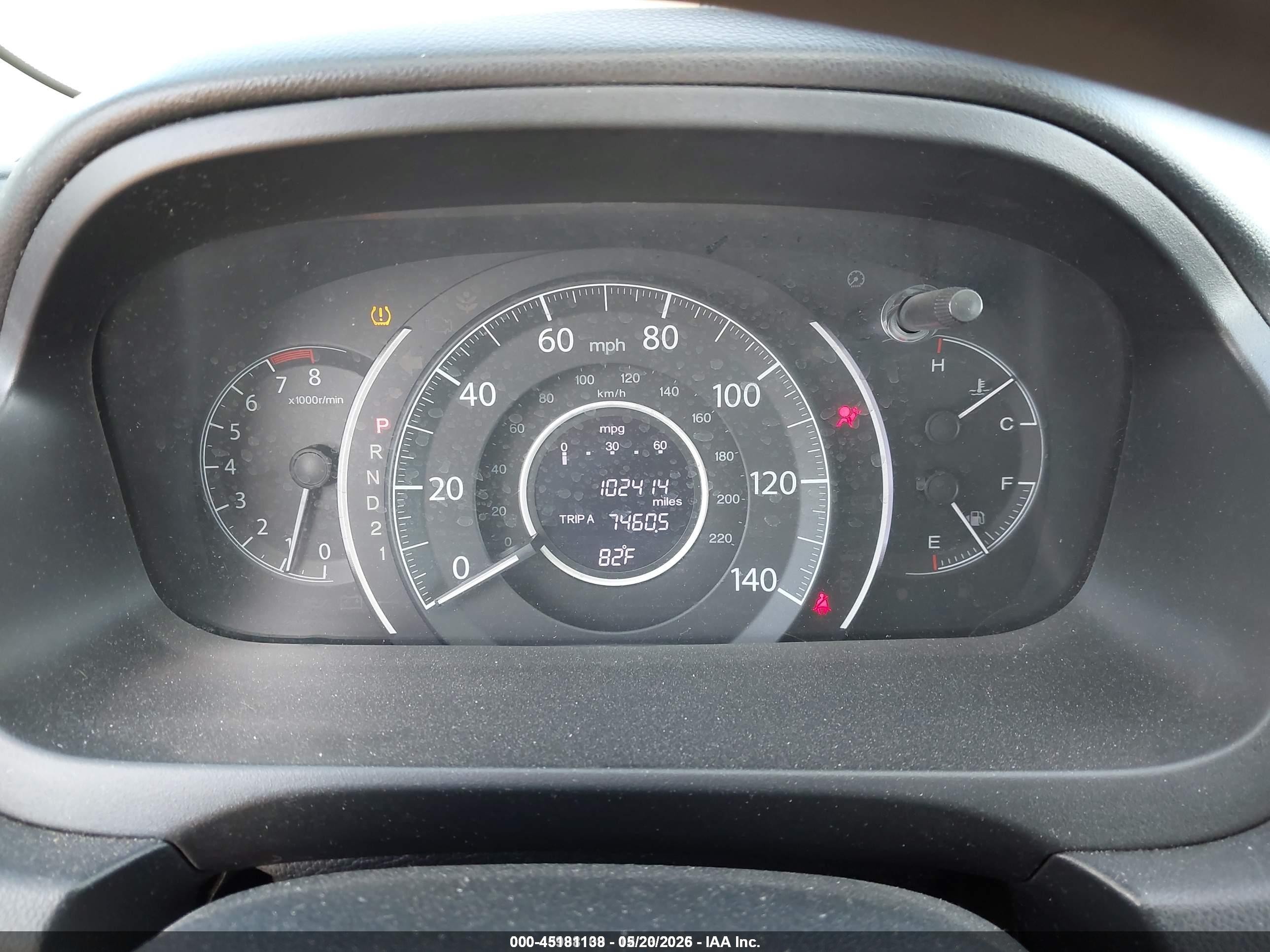 2013 Honda Cr-v Lx Silver vin: 3CZRM3H39DG703037
