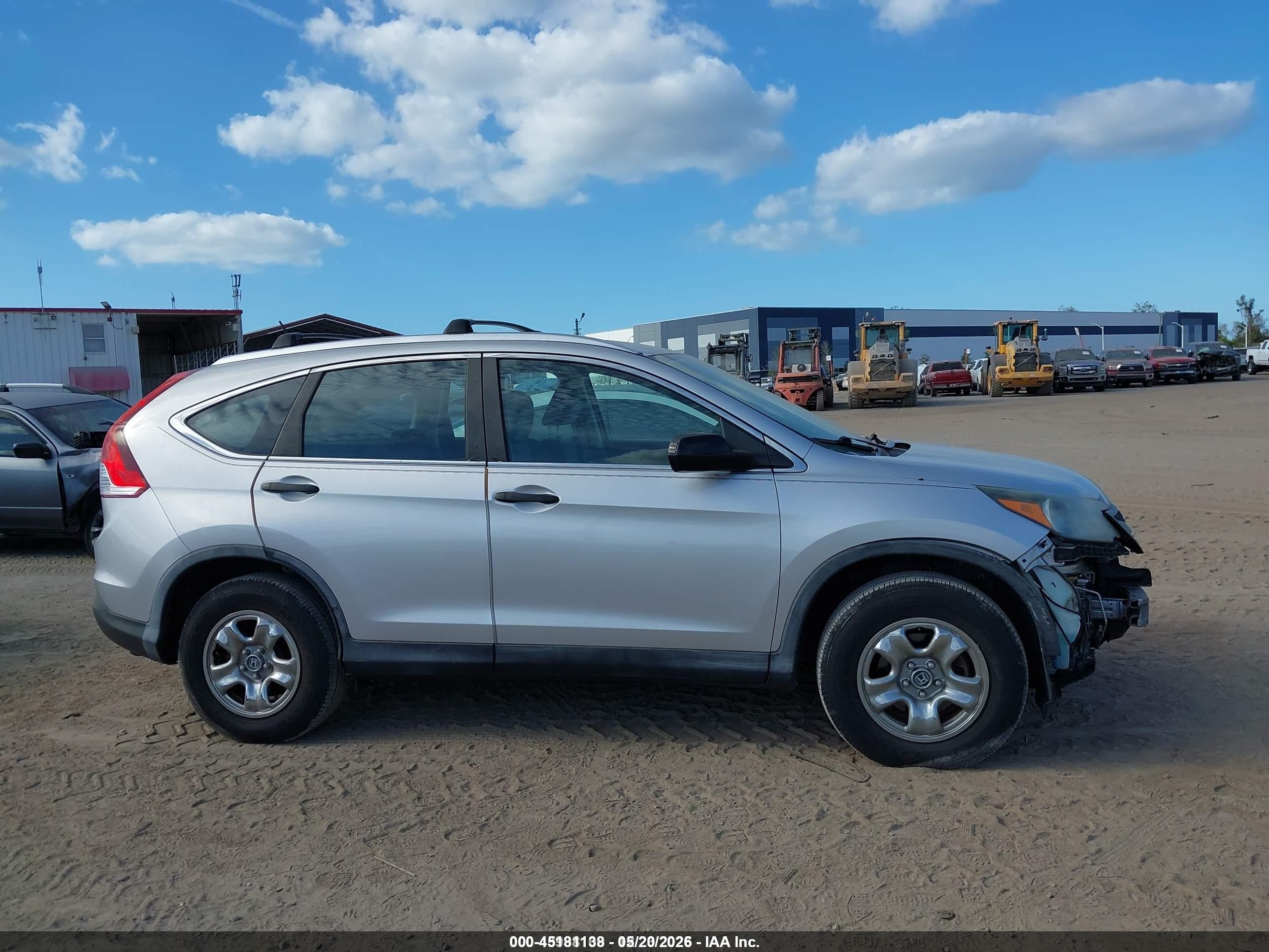 2013 Honda Cr-v Lx Silver vin: 3CZRM3H39DG703037