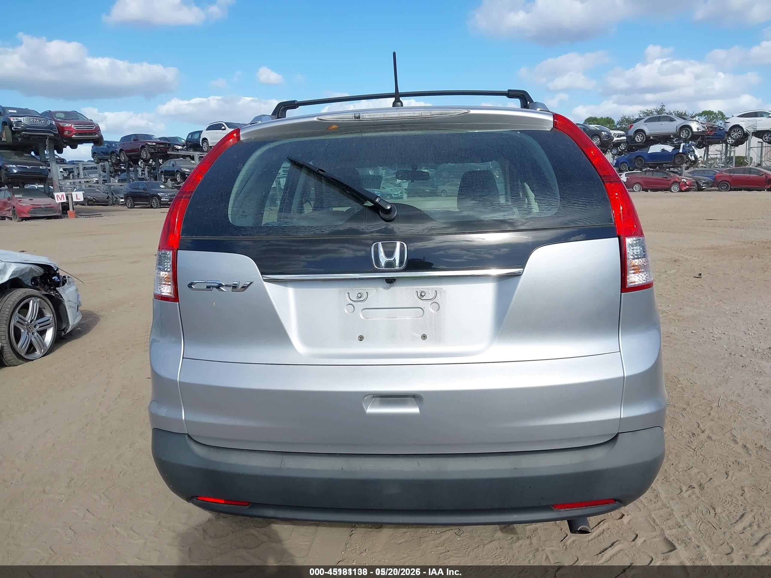 2013 Honda Cr-v Lx Silver vin: 3CZRM3H39DG703037