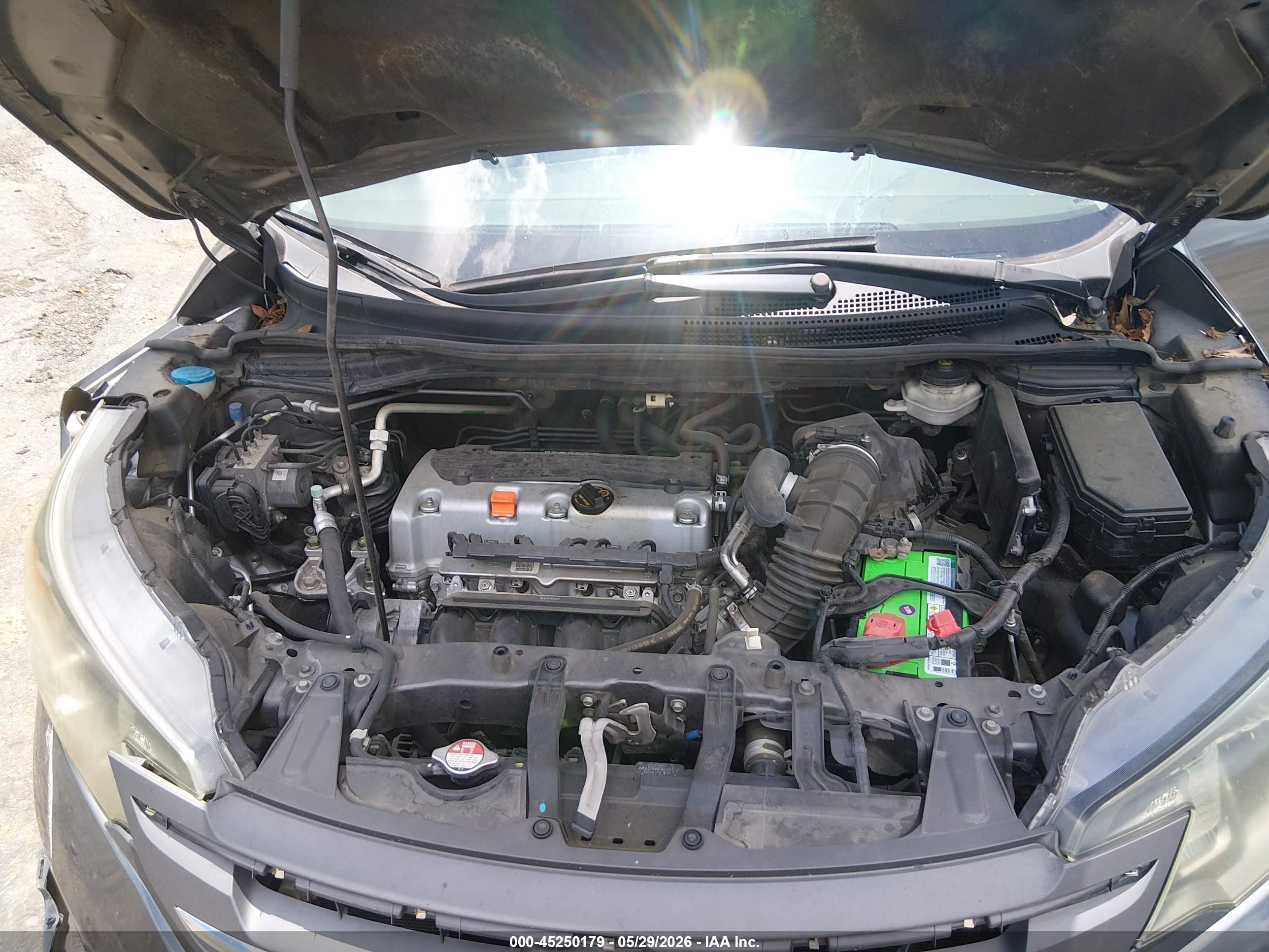 2013 Honda Cr-v Lx Gray vin: 3CZRM3H39DG709985