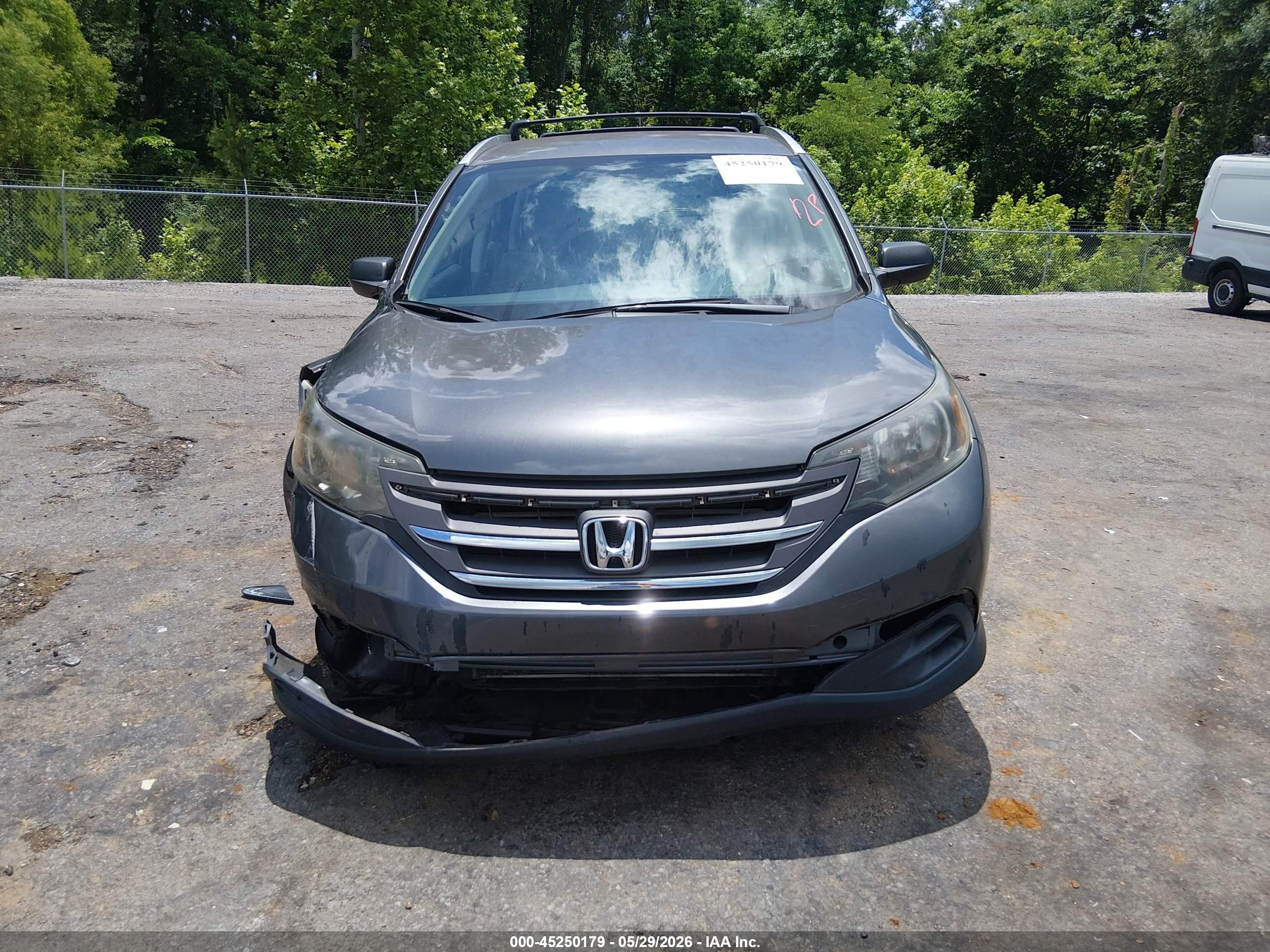 2013 Honda Cr-v Lx Gray vin: 3CZRM3H39DG709985
