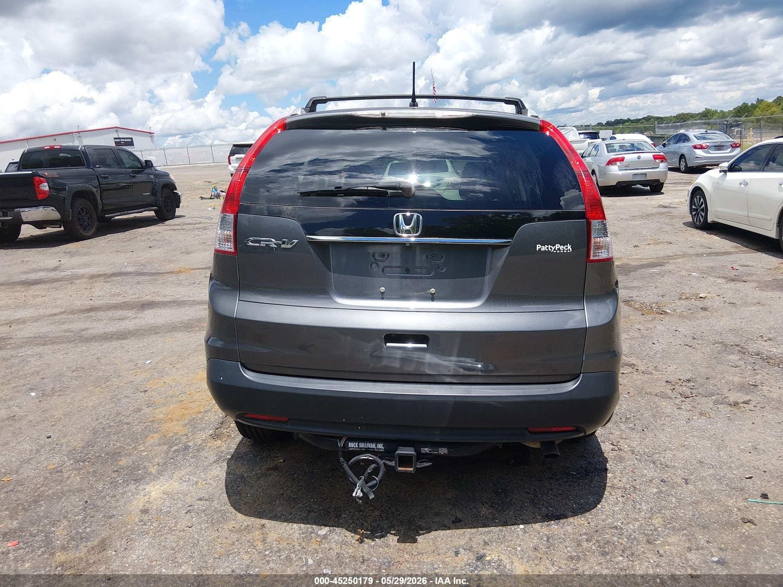 2013 Honda Cr-v Lx Gray vin: 3CZRM3H39DG709985