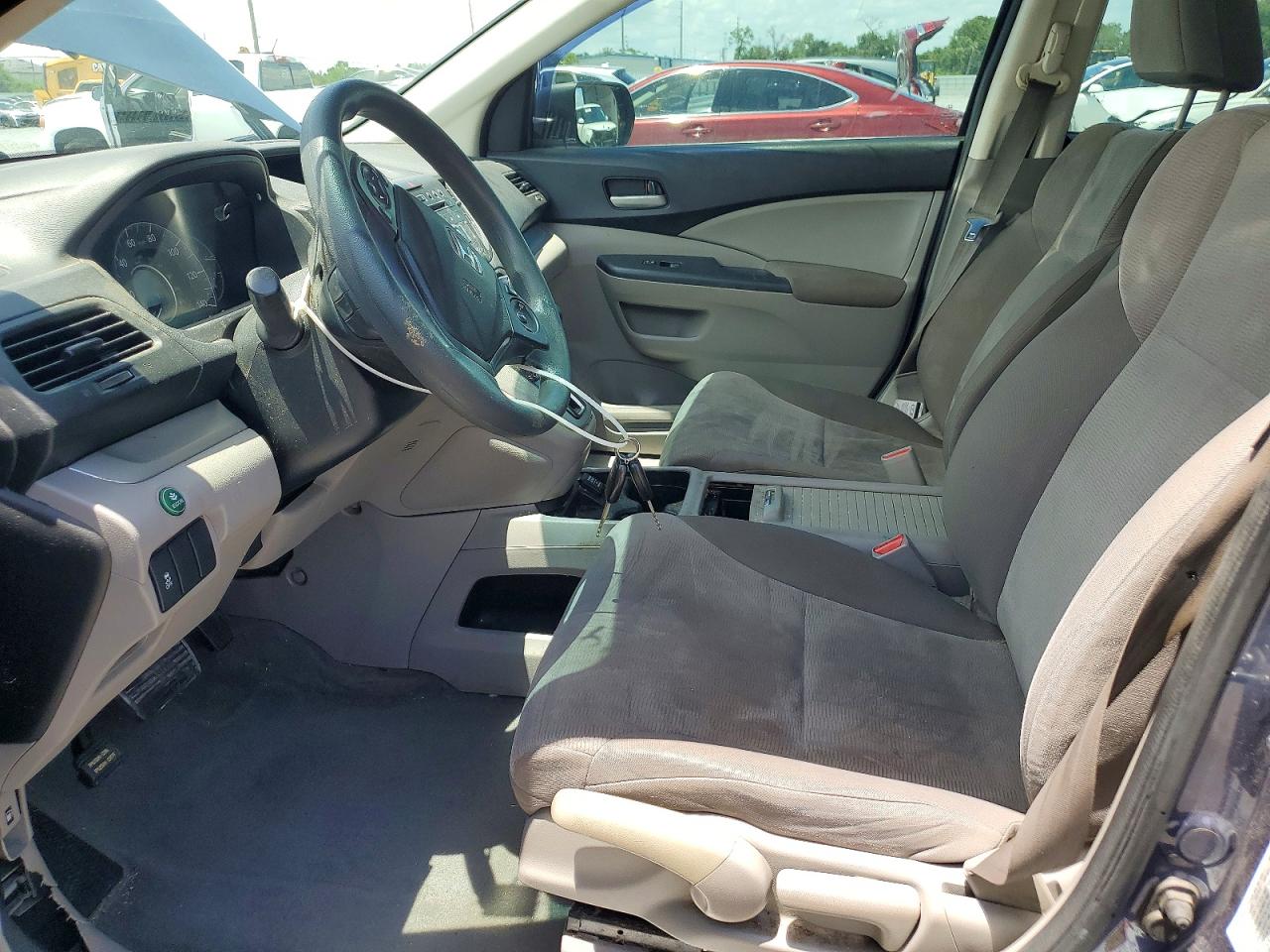 2013 Honda Cr-v Lx Blue vin: 3CZRM3H39DG710456