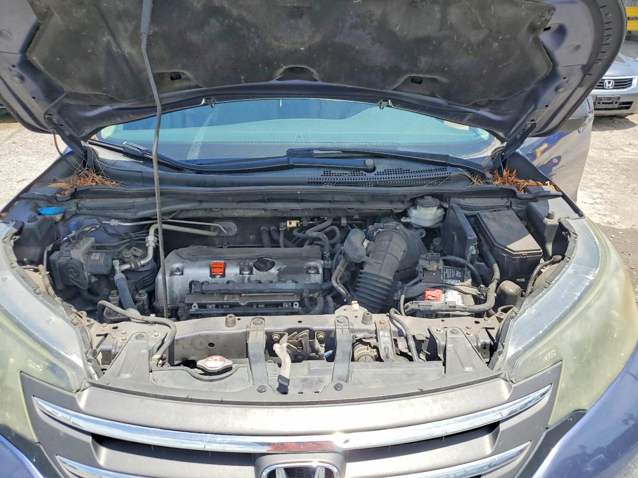 2013 Honda Cr-v Lx Blue vin: 3CZRM3H39DG710456