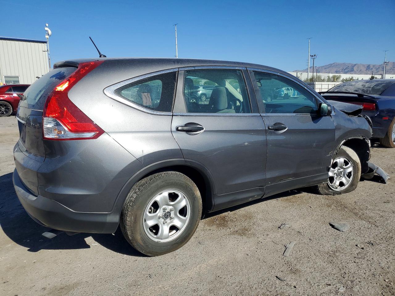 2013 Honda Cr-v Lx Gray vin: 3CZRM3H39DG712353