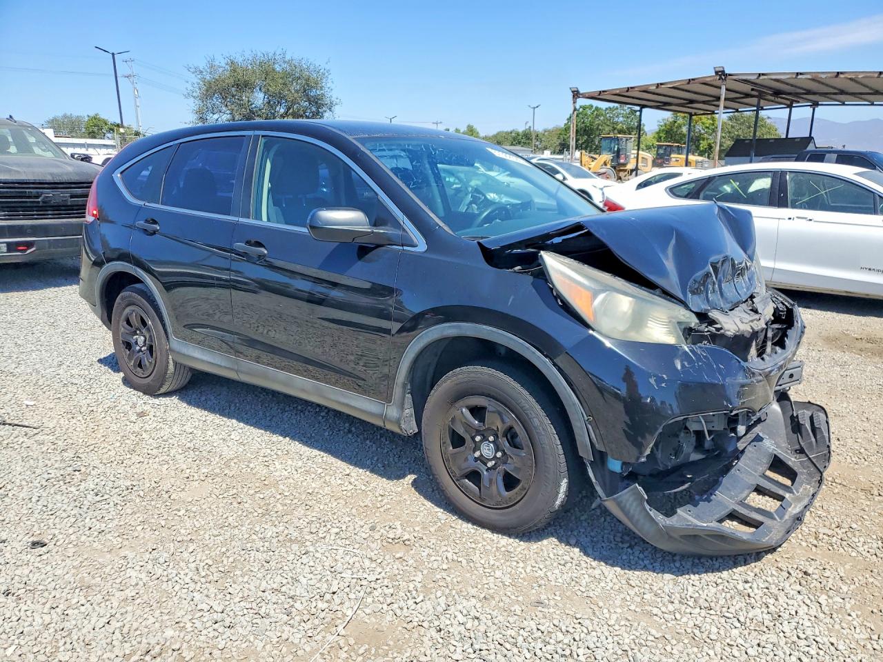 2013 Honda Cr-v Lx Black vin: 3CZRM3H39DG712479