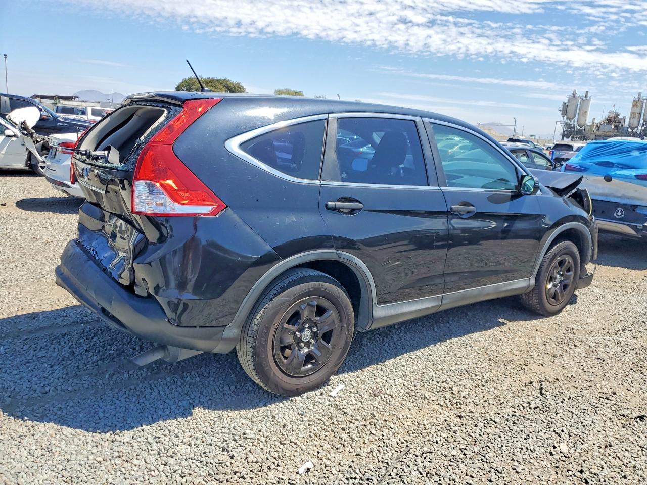 2013 Honda Cr-v Lx Black vin: 3CZRM3H39DG712479