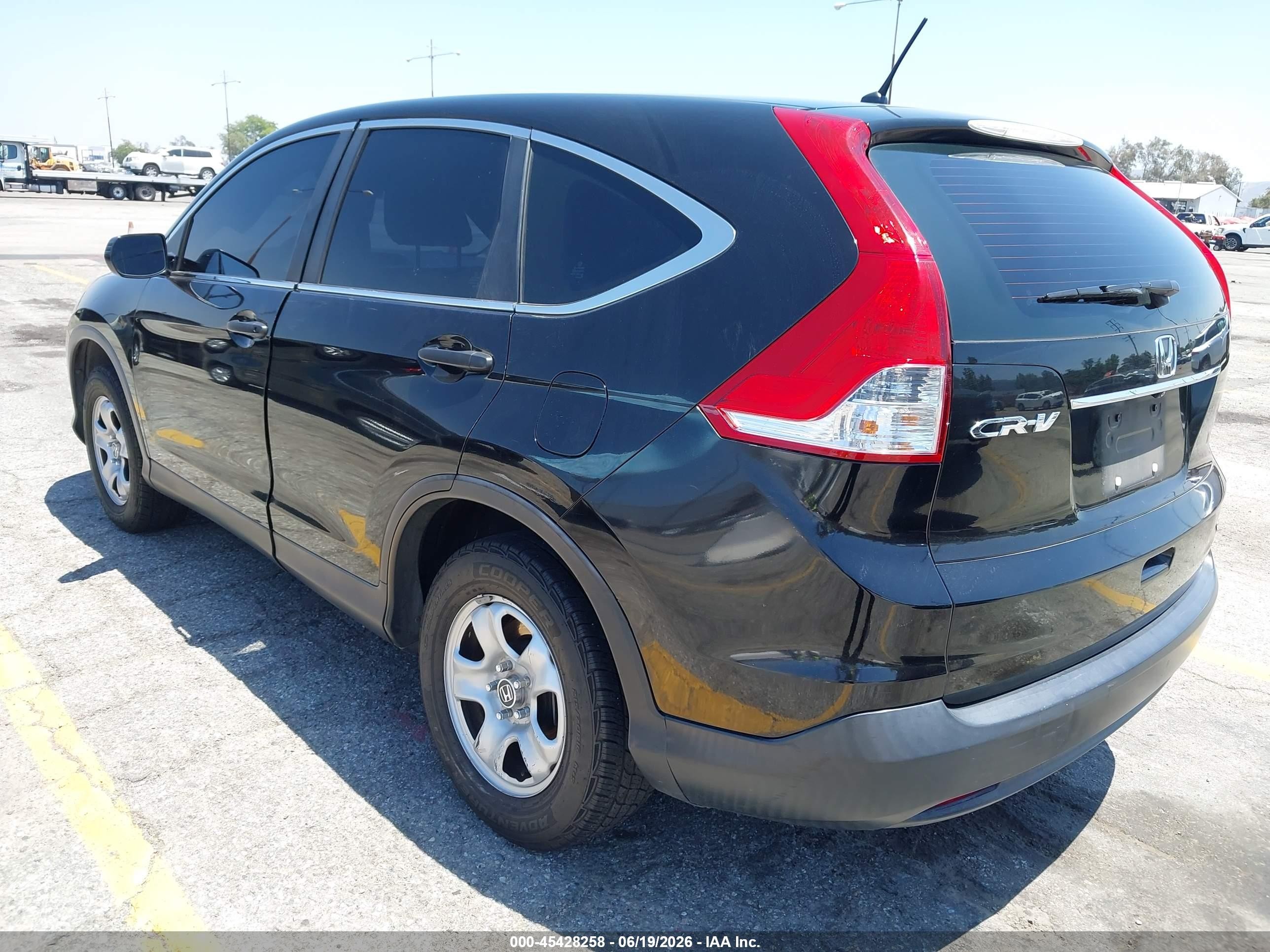 2014 Honda Cr-v Lx Черный vin: 3CZRM3H39EG713021