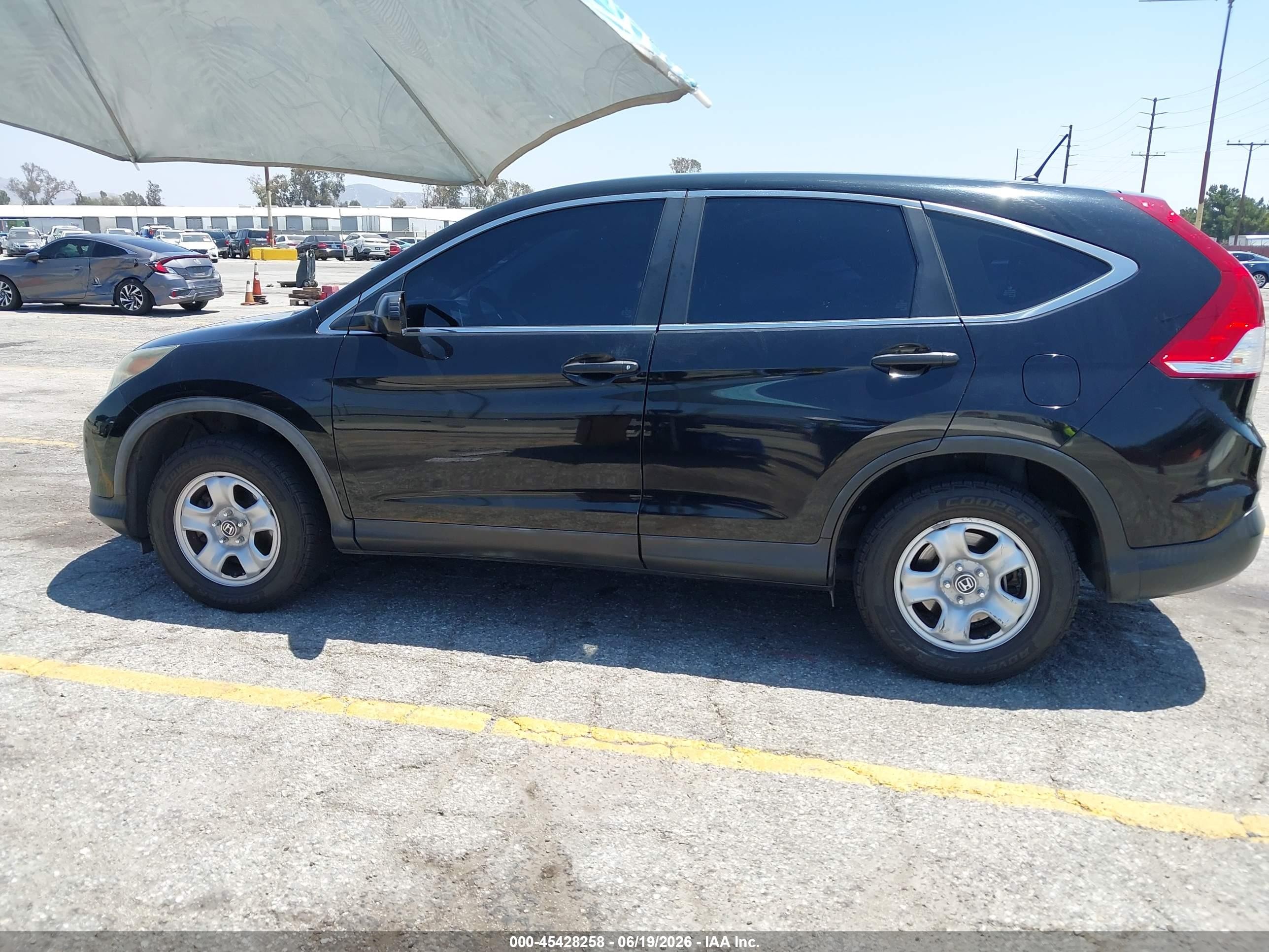 2014 Honda Cr-v Lx Черный vin: 3CZRM3H39EG713021