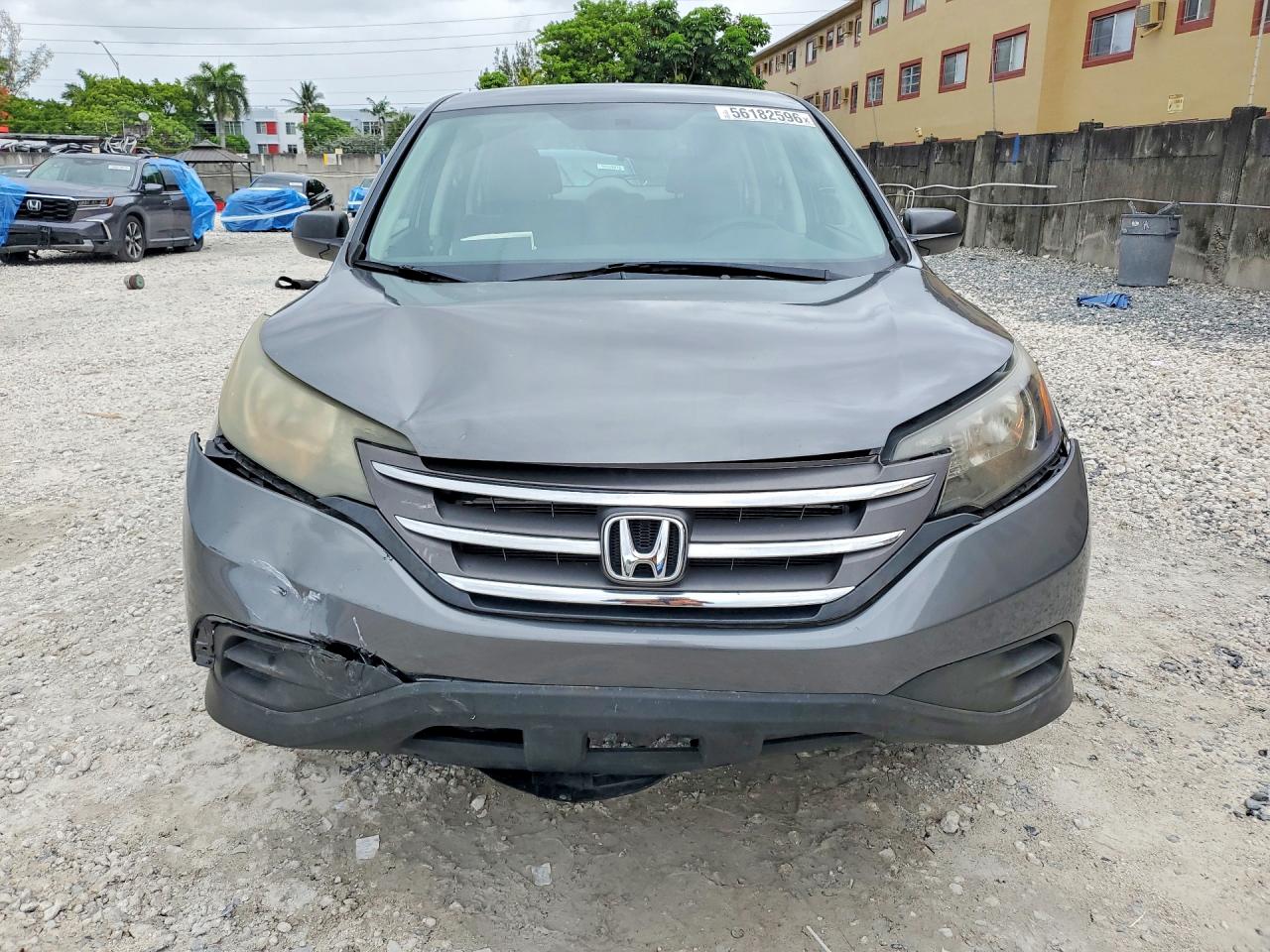 2014 Honda Cr-v Lx Gray vin: 3CZRM3H39EG715528